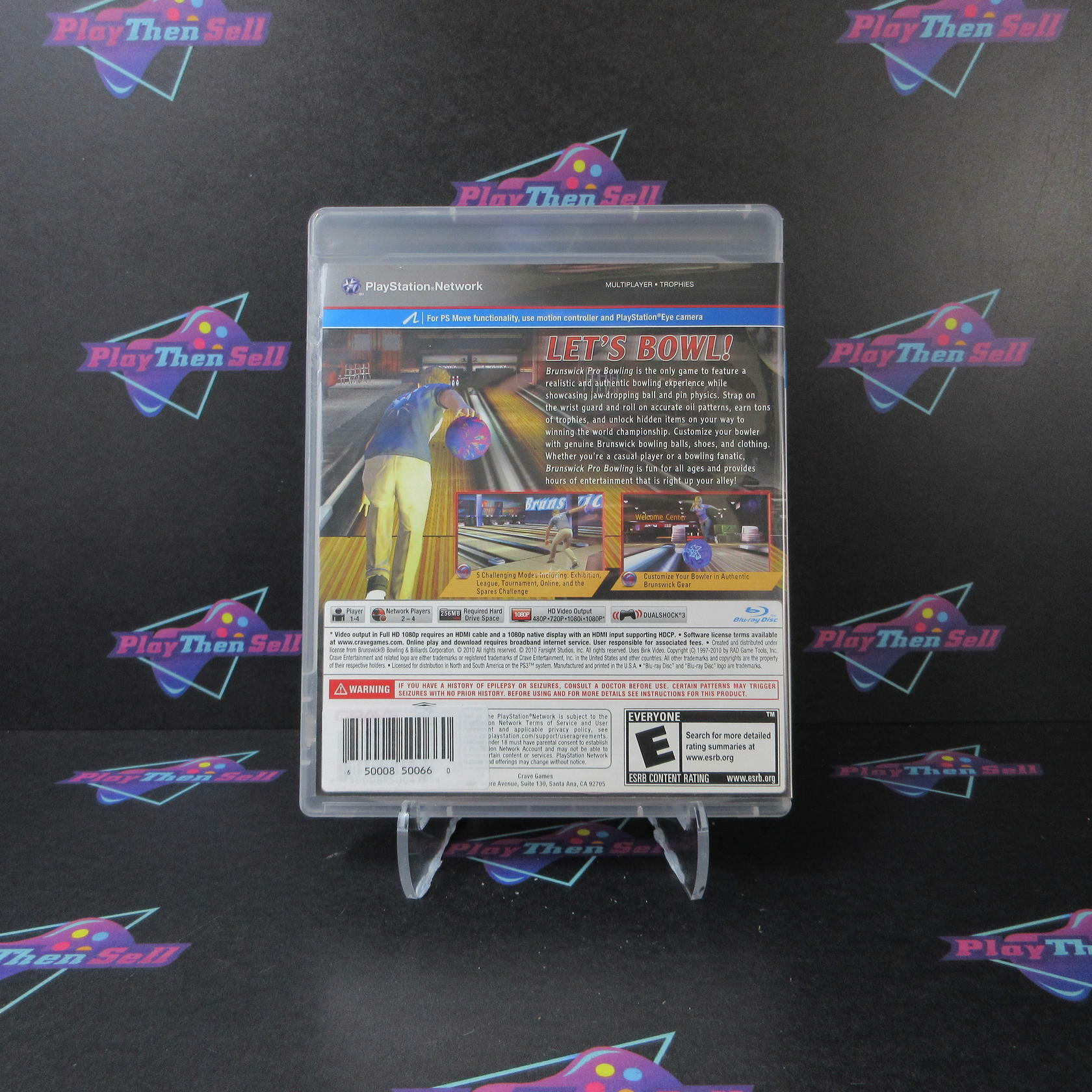 Brunswick Pro Bowling PS3 PlayStation 3 Complete - Very Good