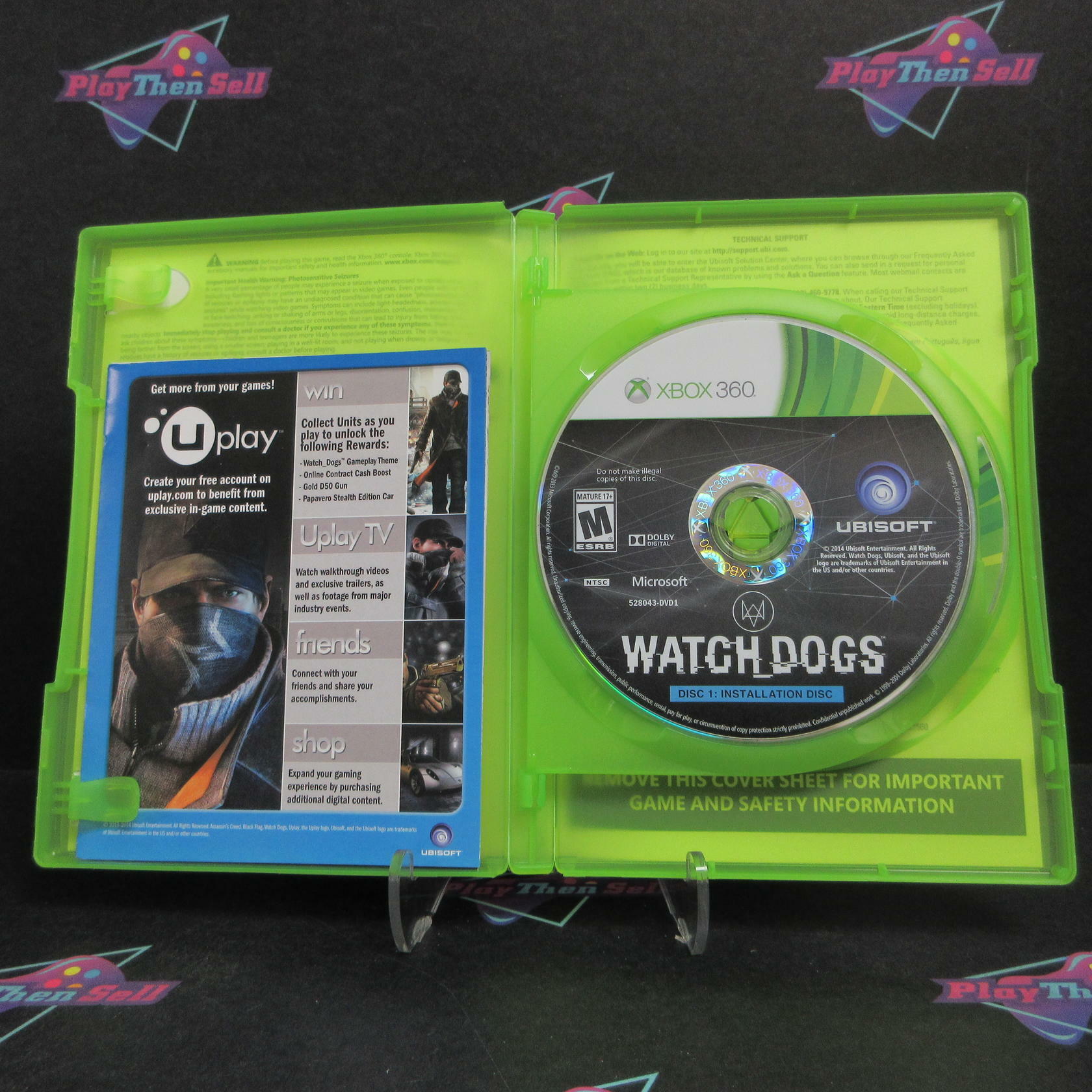 Watch Dogs Walmart Edition Xbox 360 Complete - Very Good