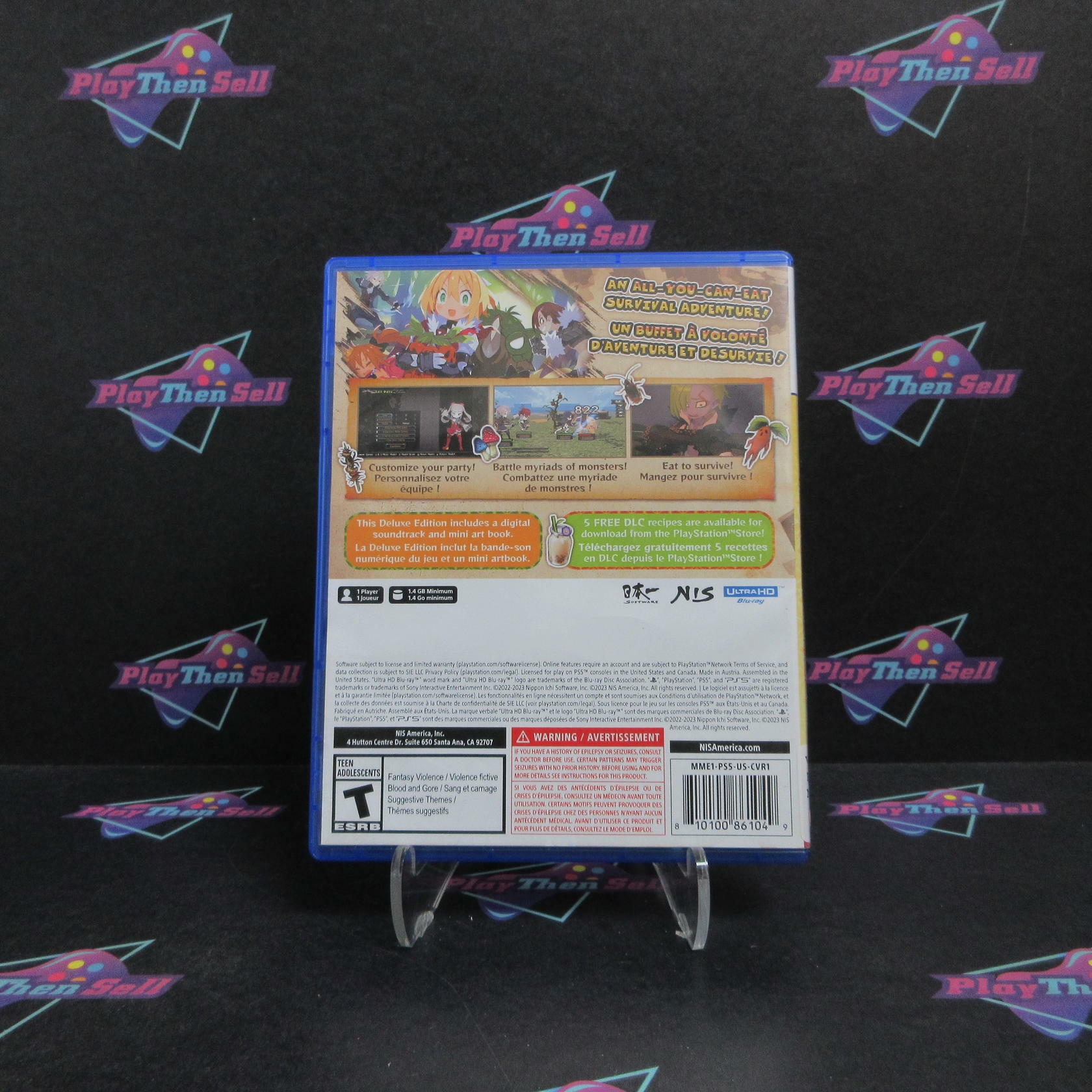 Monster Menu The Scavenger’s Cookbook Deluxe PS5 PlayStation 5 - Very Good