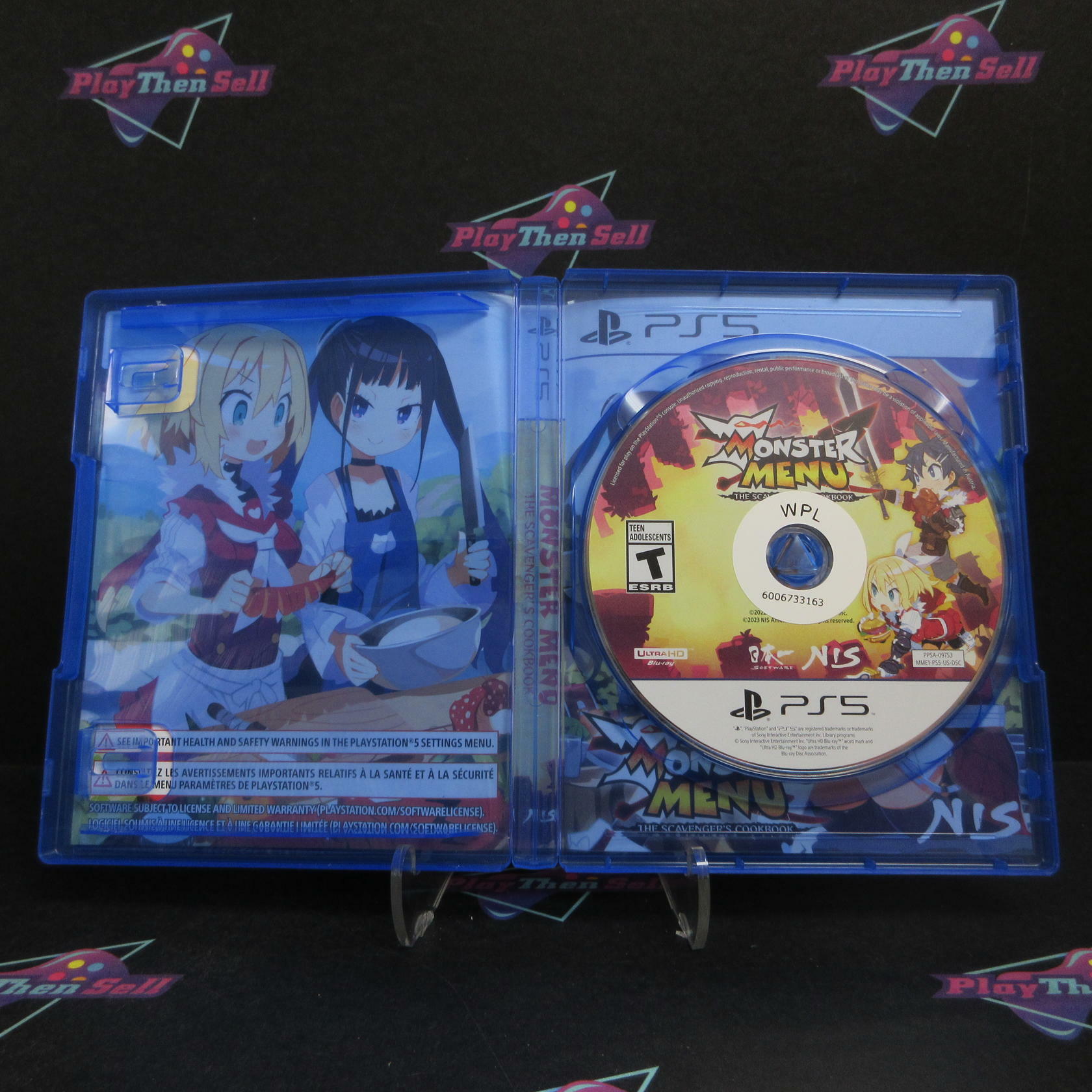 Monster Menu The Scavenger’s Cookbook Deluxe PS5 PlayStation 5 - Very Good