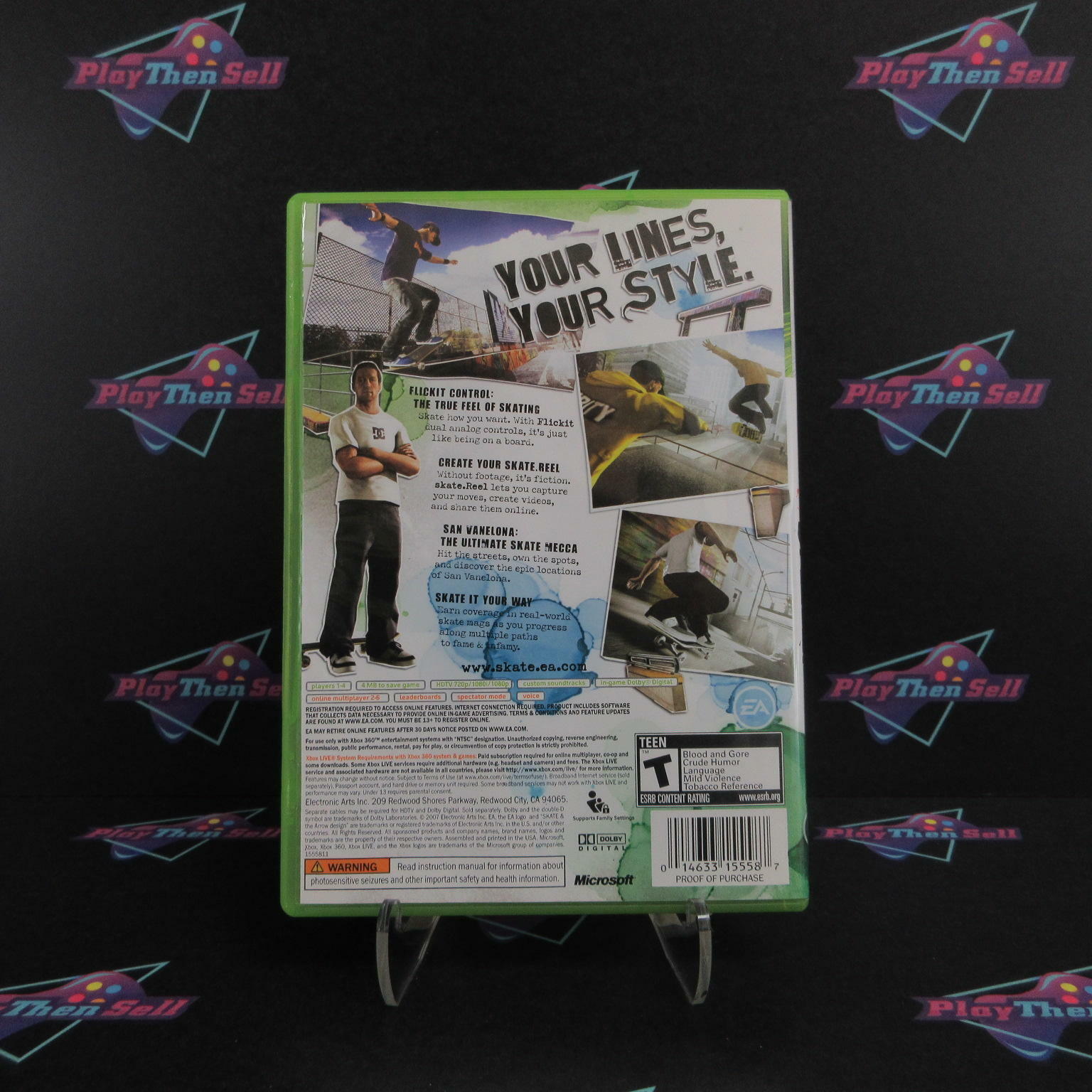Skate Xbox 360 Complete - Excellent