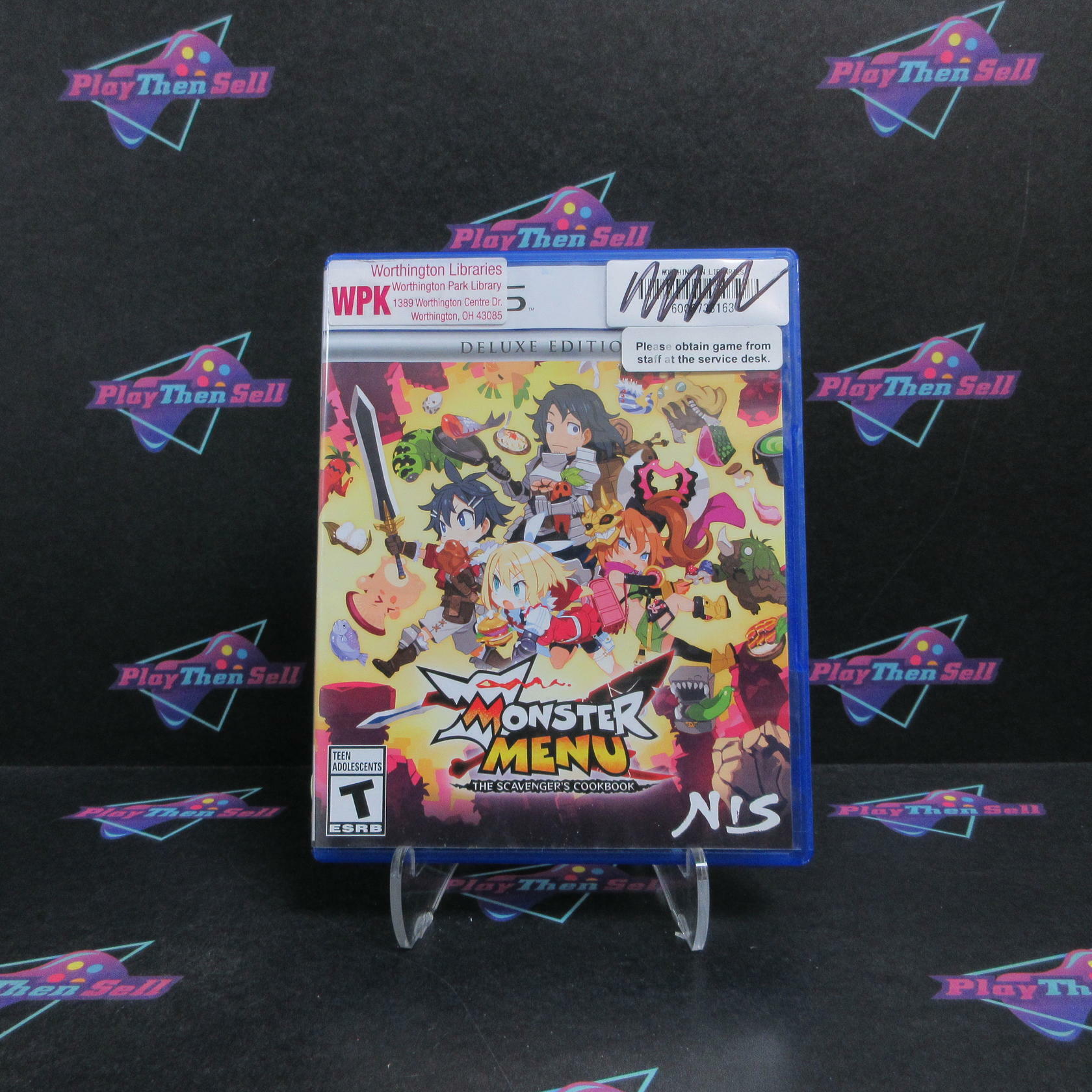 Monster Menu The Scavenger’s Cookbook Deluxe PS5 PlayStation 5 - Very Good