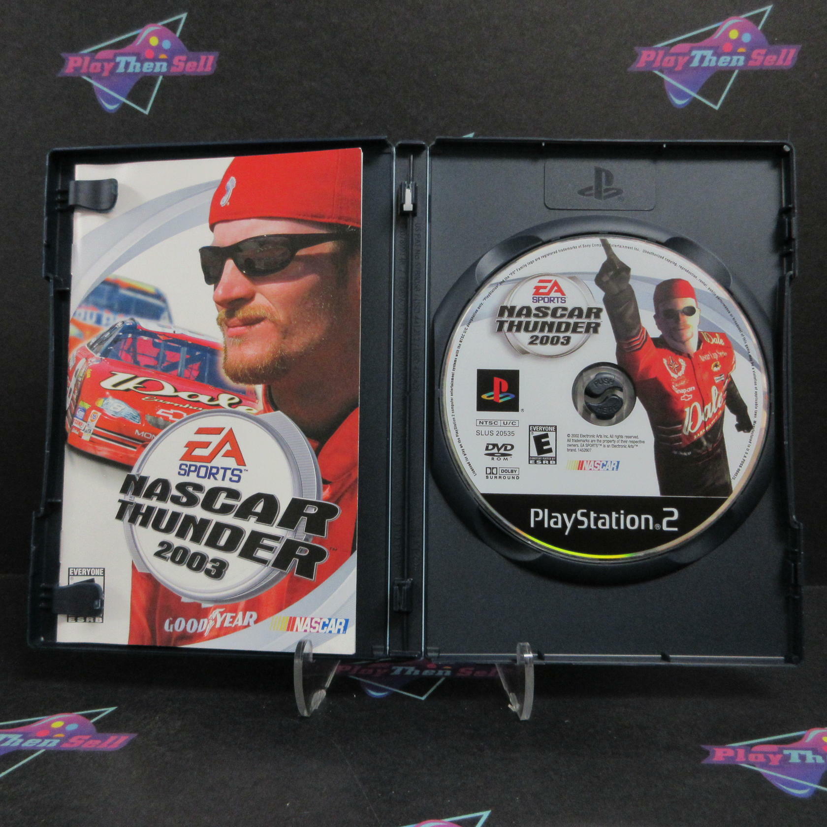 NASCAR Thunder 2003 PS2 PlayStation 2 Complete - Excellent