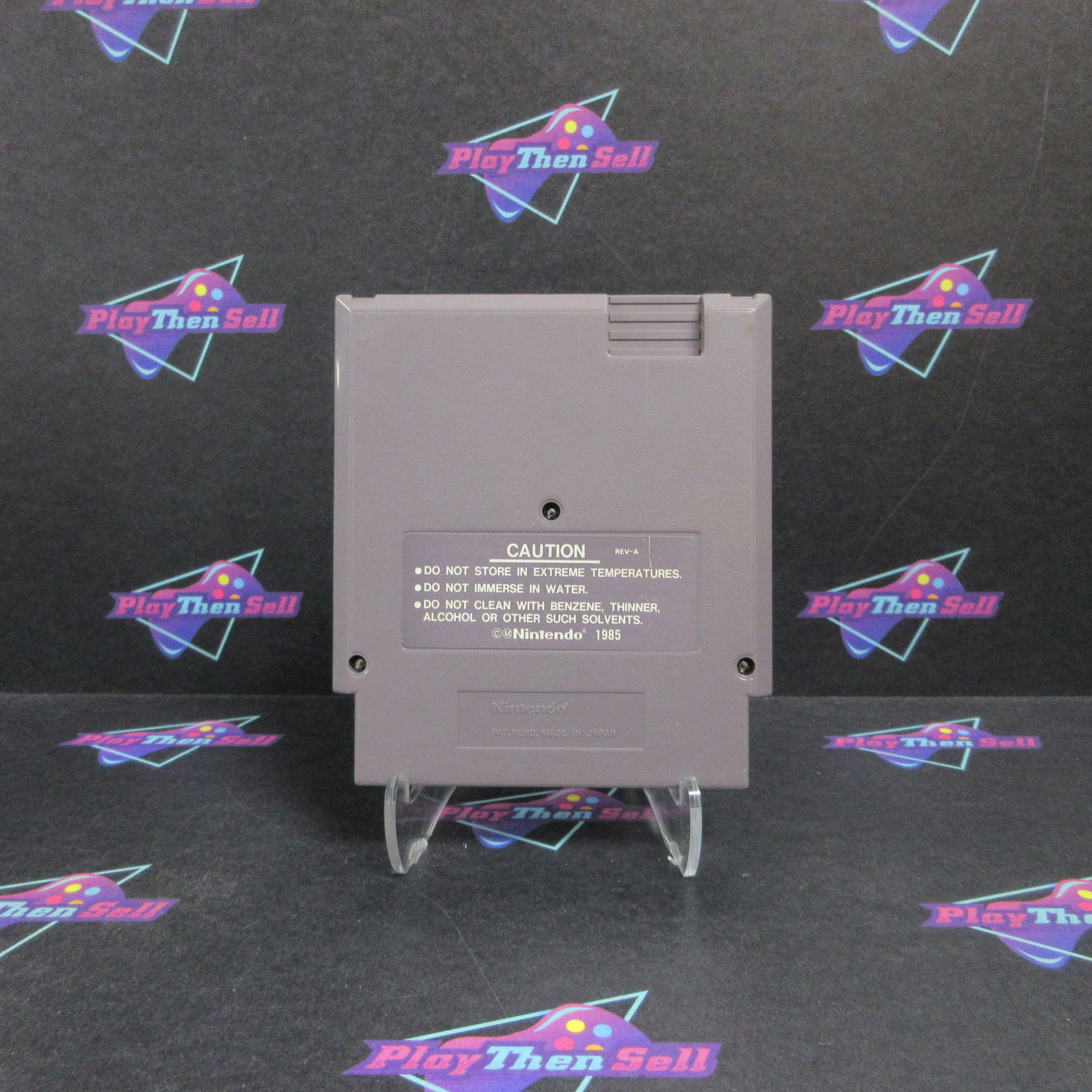 Rampage Nintendo NES Cartridge + Manual / Tested - Very Good