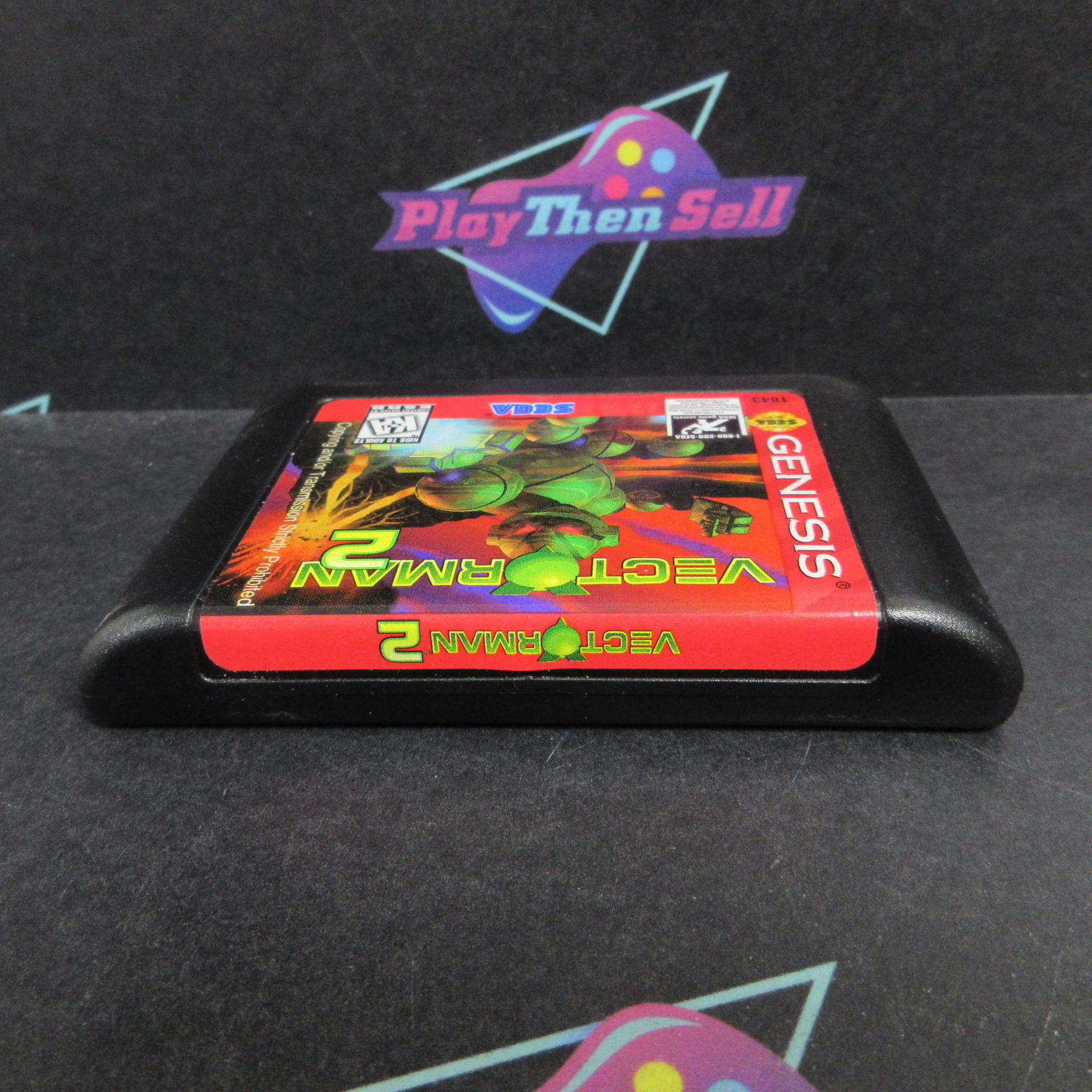 Vectorman 2 Sega Genesis Boxed + Reg Card Complete - Very Good