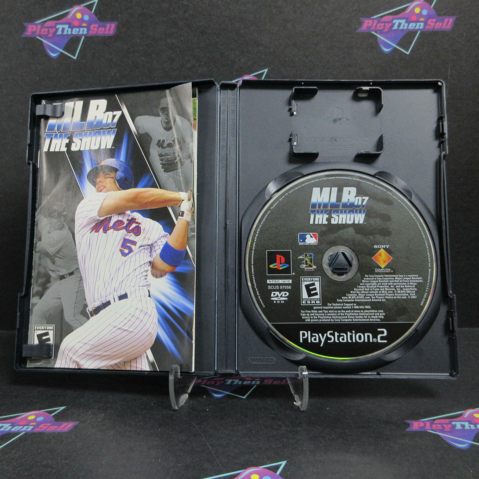 MLB 07 The Show PS2 PlayStation 2 Complete - Very Good