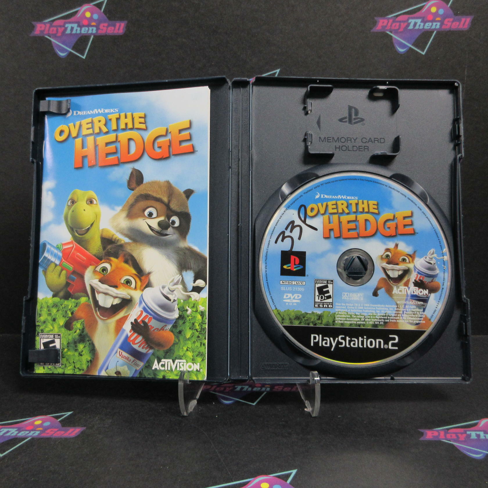 Over the Hedge PS2 PlayStation 2 Complete - Very Good