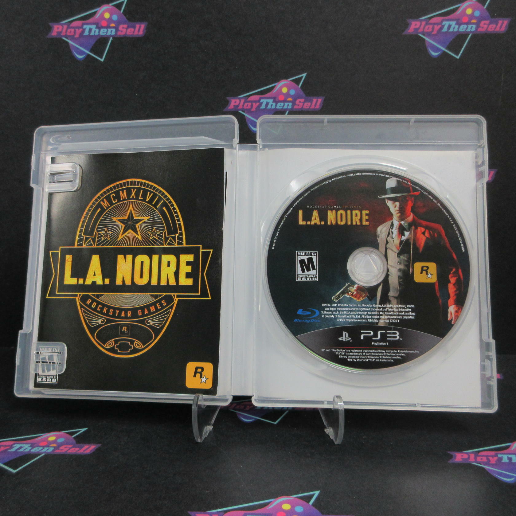 L.A. Noire PS3 PlayStation 3 Complete - Very Good