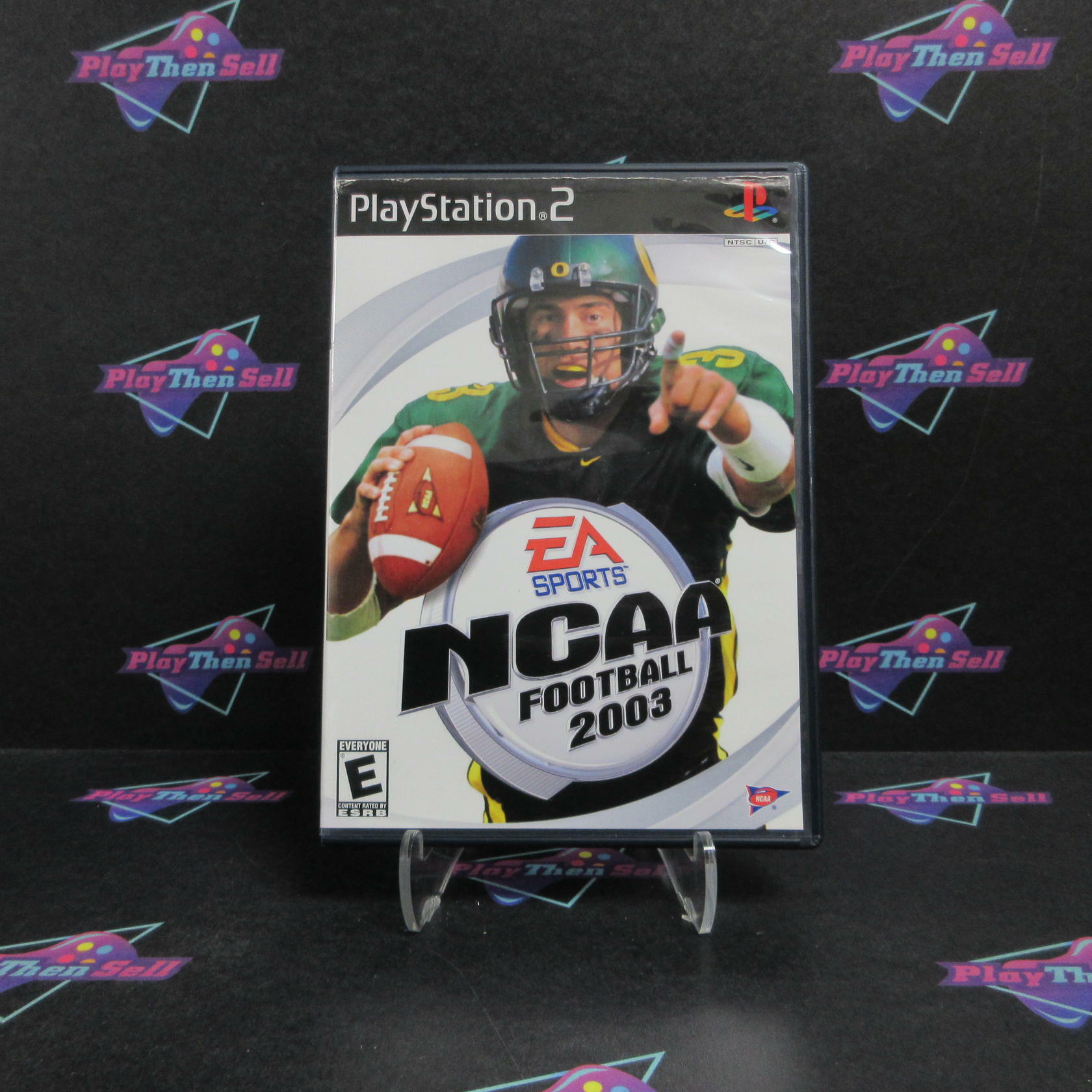 NCAA Football 2003 PS2 PlayStation 2 + Reg Card Complete - Very Good