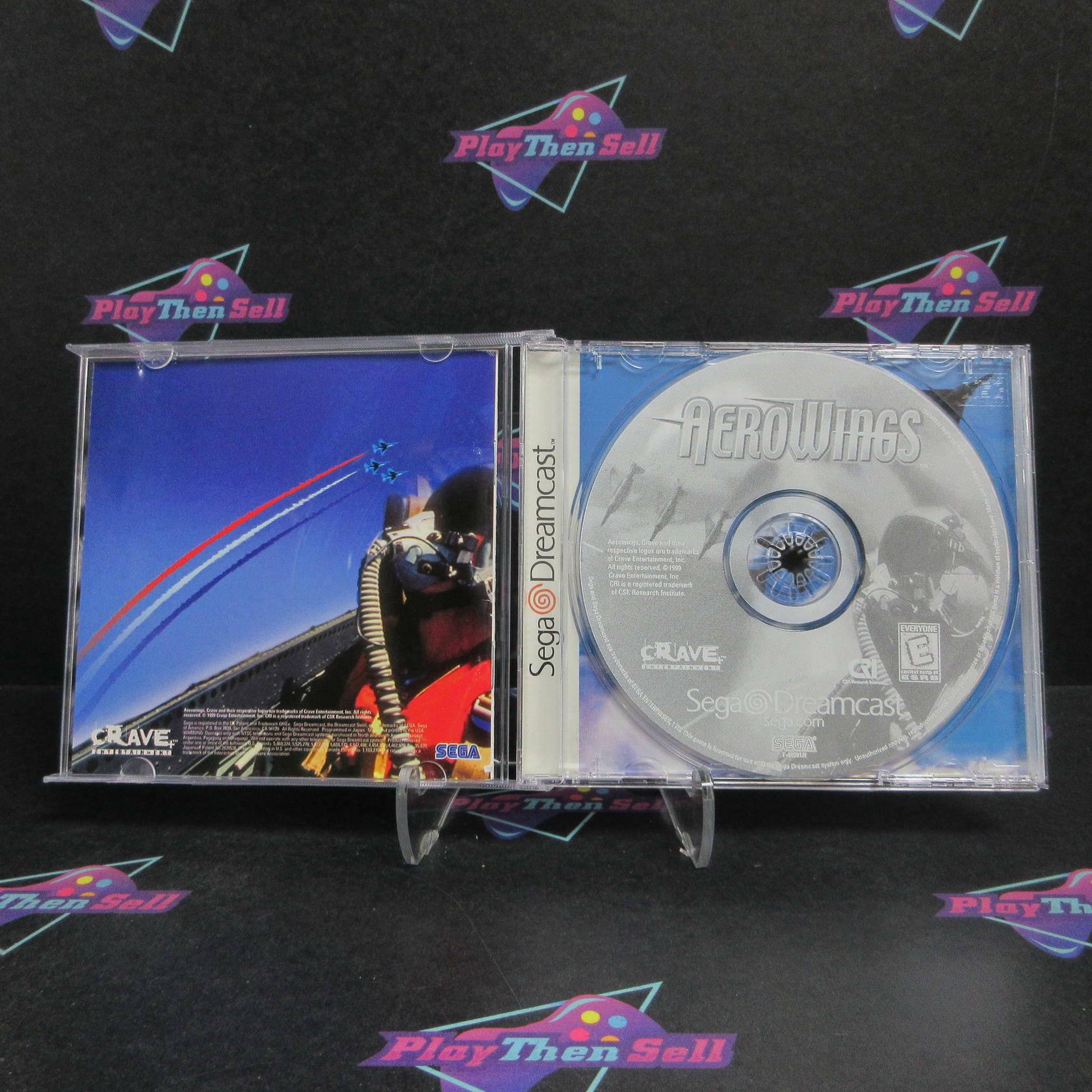Aero Wings Sega Dreamcast Complete - Excellent