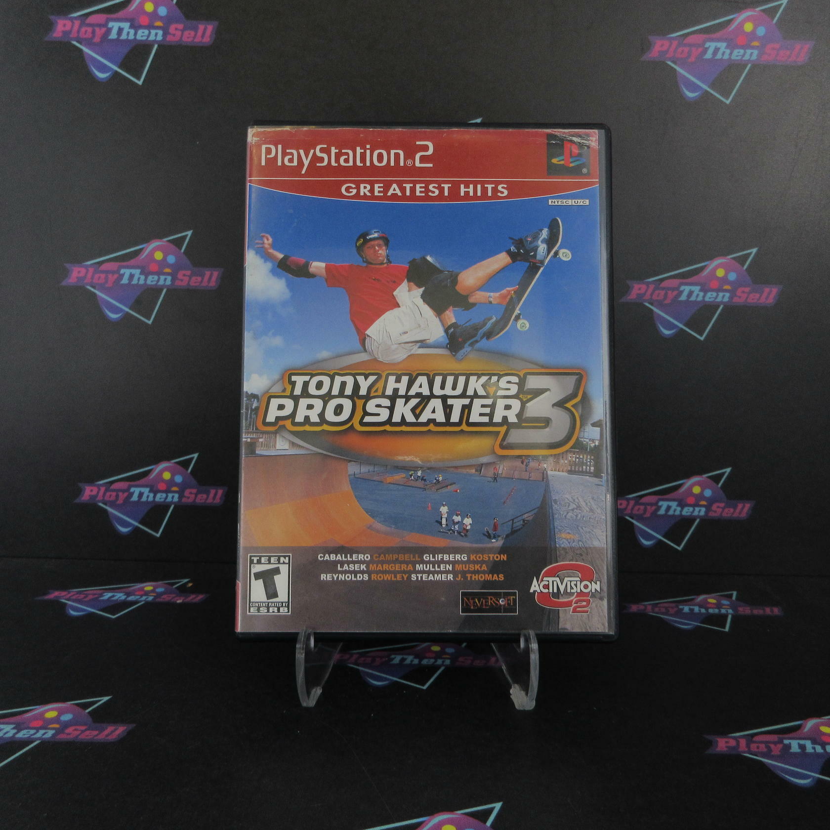 Tony Hawk's Pro Skater 3 PS2 PlayStation 2 GH + Reg Complete - Very Good