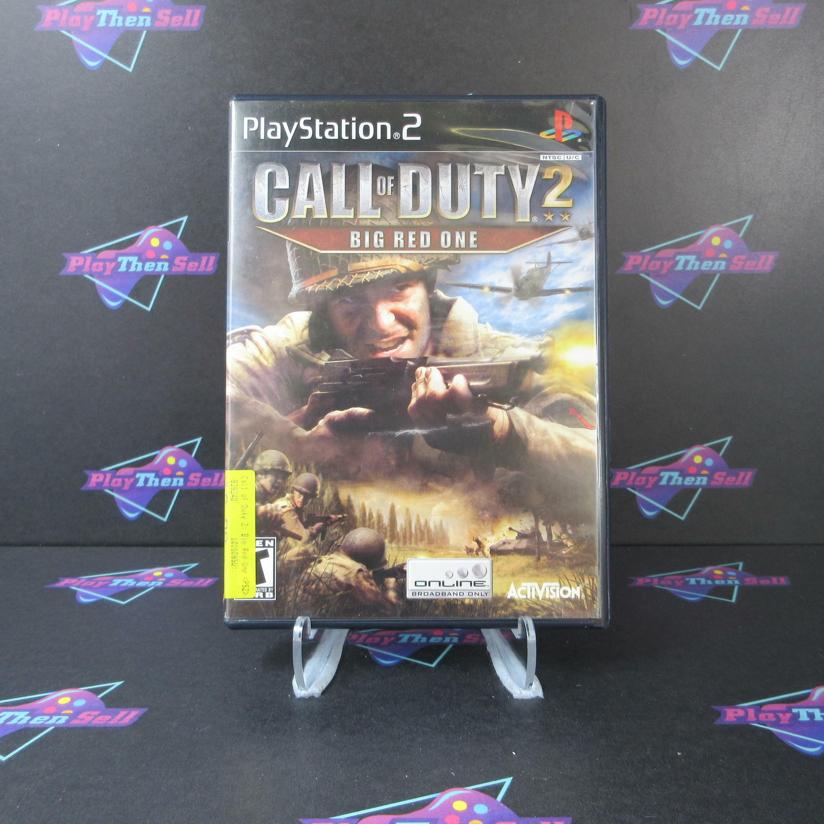Call of Duty 2 Big Red One PS2 PlayStation 2 Complete - Very Good