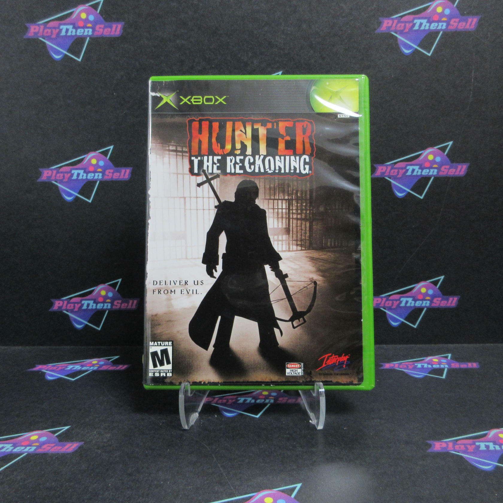 Hunter The Reckoning Xbox + Reg Card Complete - Very Good