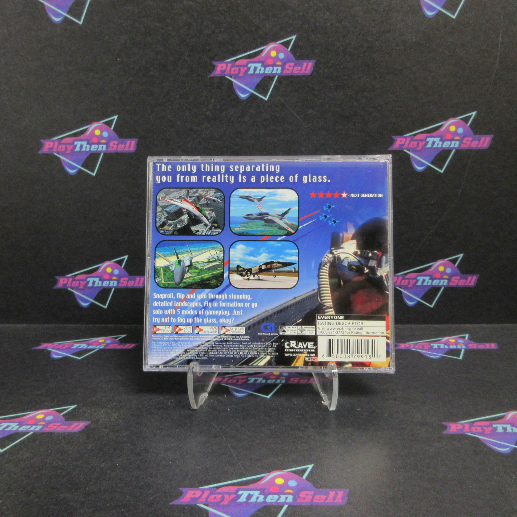 Aero Wings Sega Dreamcast Complete - Excellent