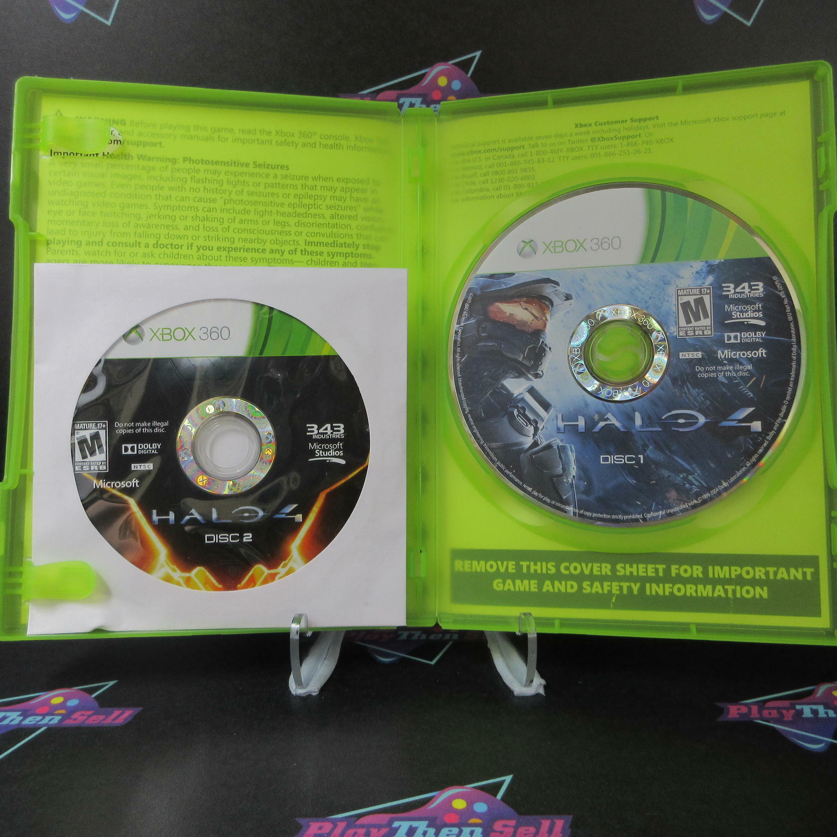 Halo 4 Xbox 360 Not For Sale Edition Complete - Very Good