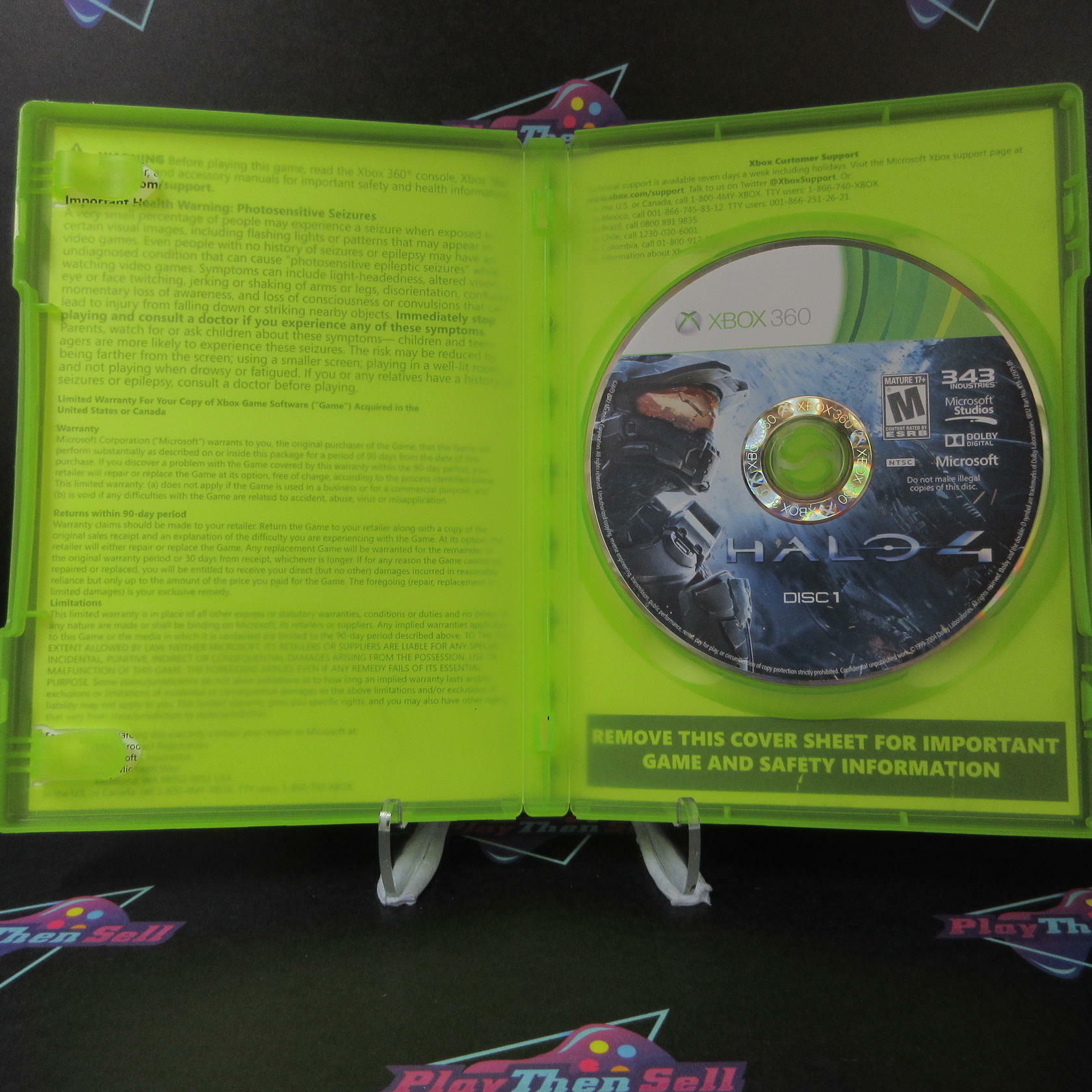Halo 4 Xbox 360 Not For Sale Edition Complete - Very Good