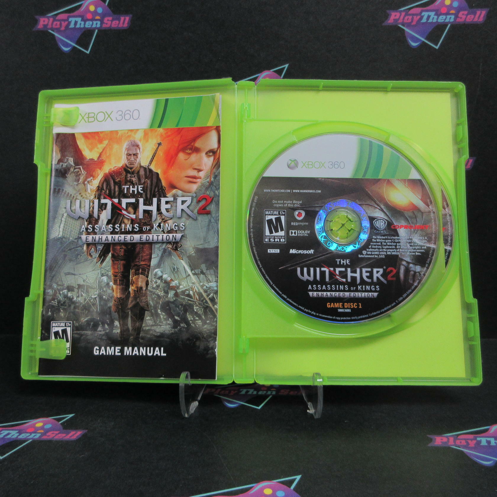 The Witcher 2 Assassins Of Kings Enhanced Edition Xbox 360 Complete - Very Good