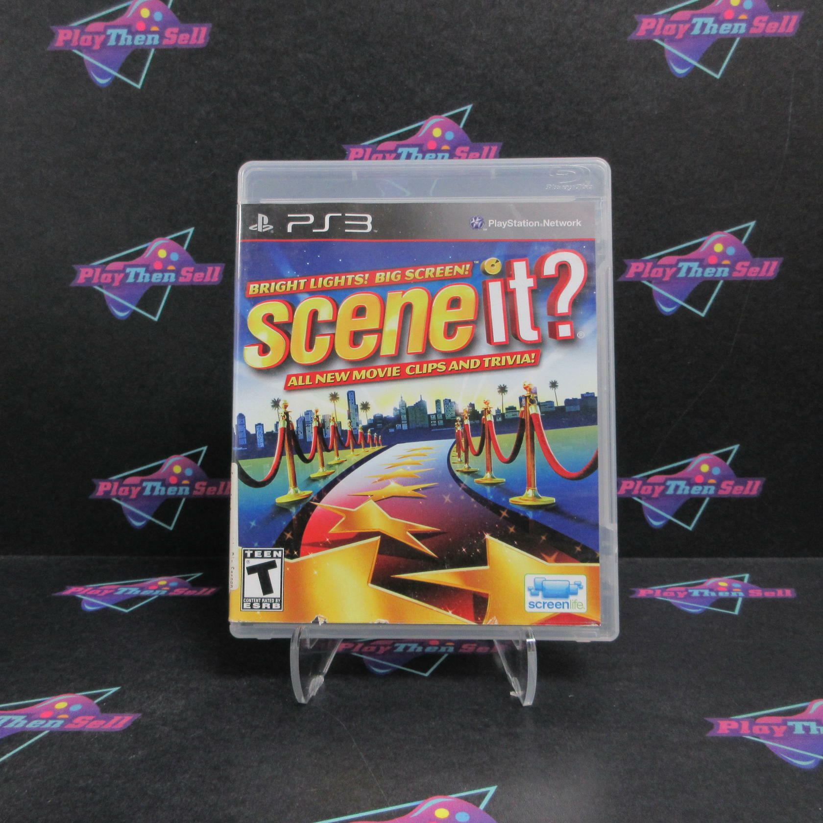 Scene It? Bright Lights! Big Screen! PS3 PlayStation 3 Complete - Very Good