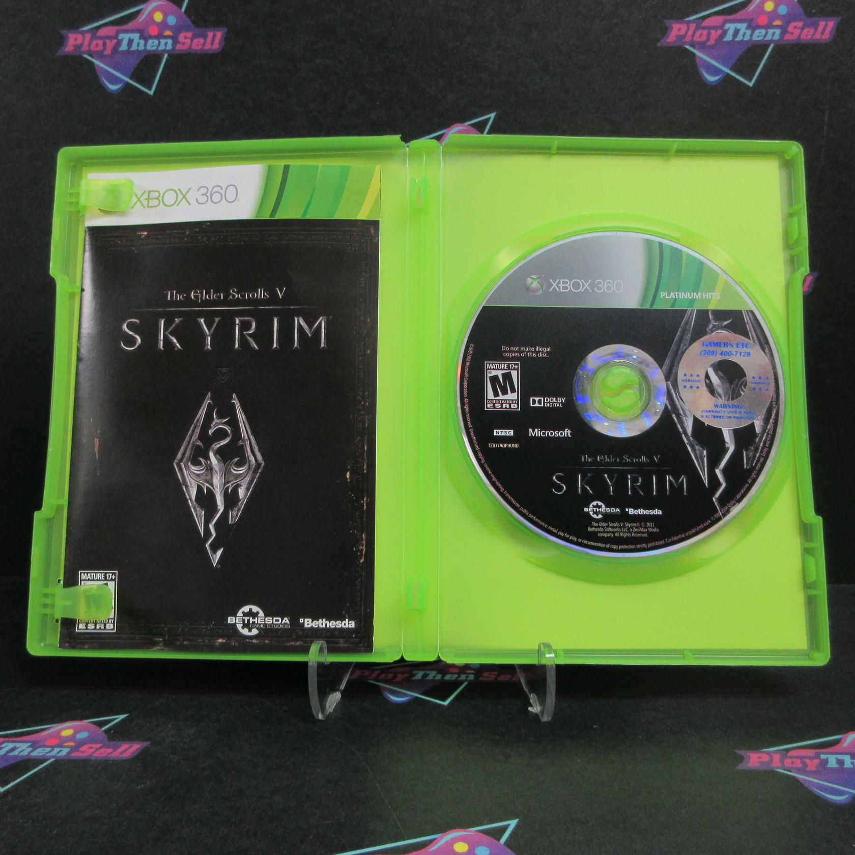 The Elder Scrolls V Skyrim Xbox 360 PH Complete - Very Good