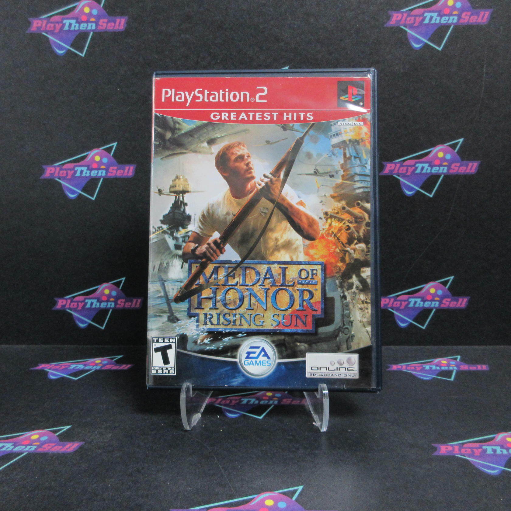 Medal of Honor Rising Sun PS2 PlayStation 2 GH - Very Good