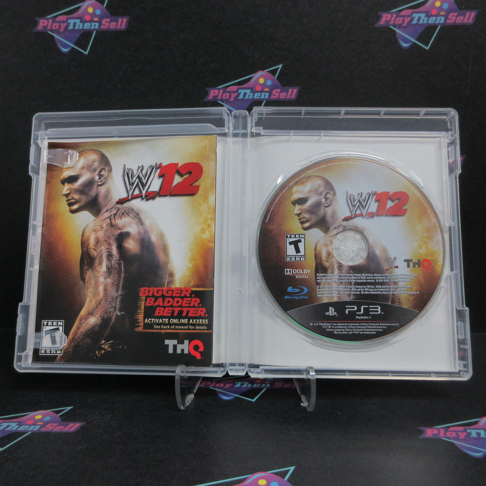 WWE 12 PS3 PlayStation 3 Complete - Excellent