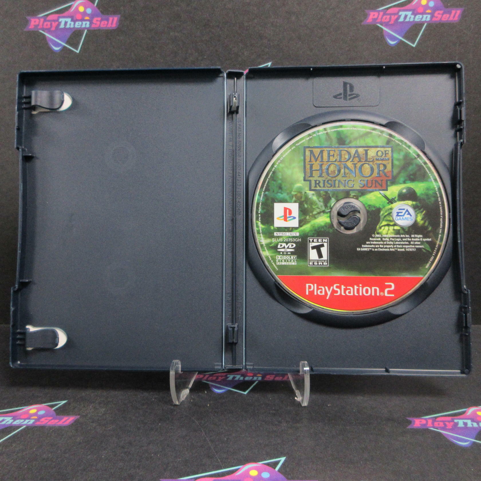 Medal of Honor Rising Sun PS2 PlayStation 2 GH - Very Good