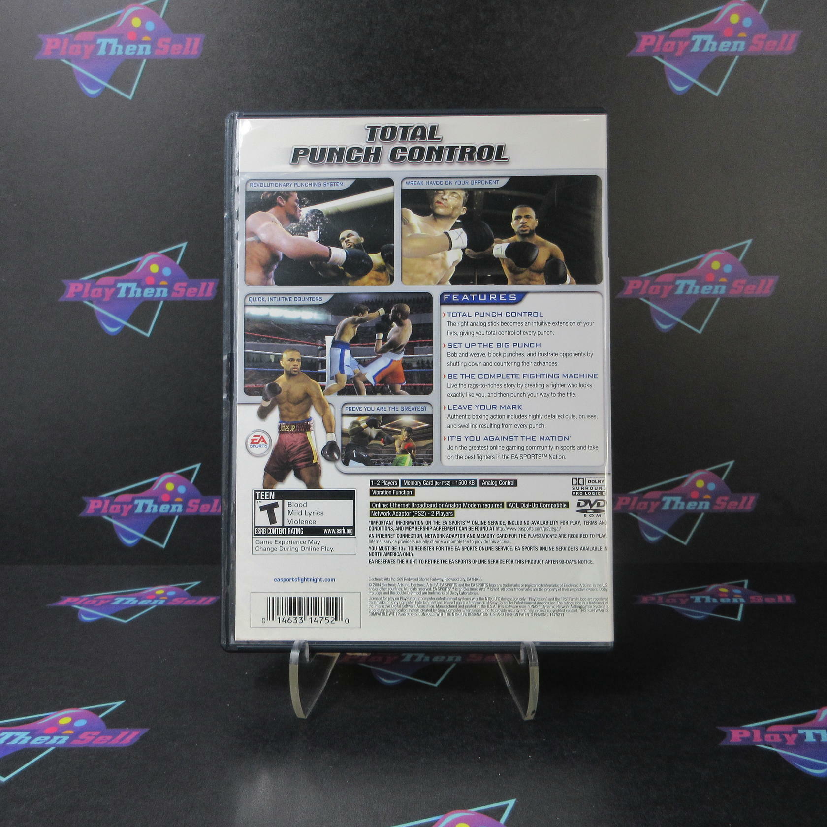 Fight Night 2004 PS2 PlayStation 2 - Very Good