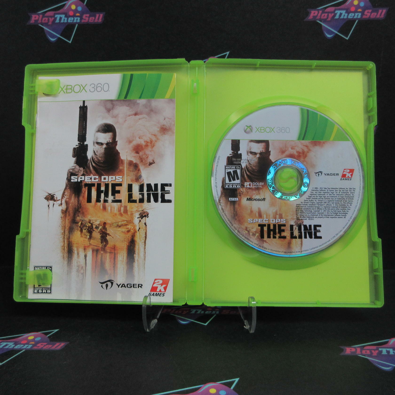 Spec Ops The Line Premium Edition Xbox 360 Complete - Very Good