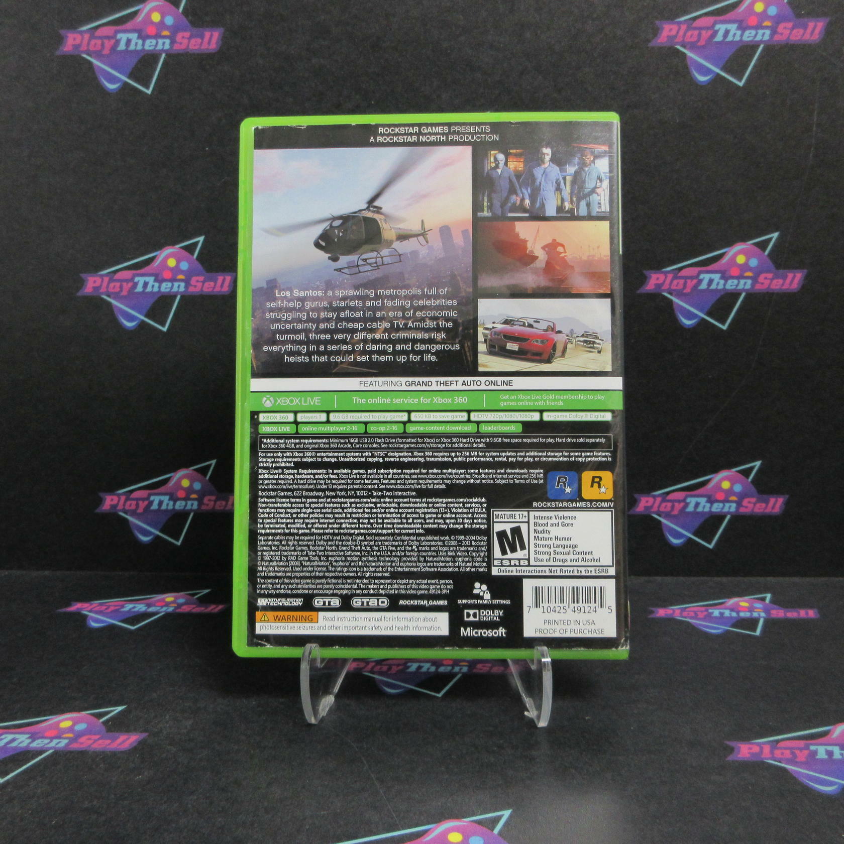 Grand Theft Auto V Best Seller Xbox 360 Complete - Very Good