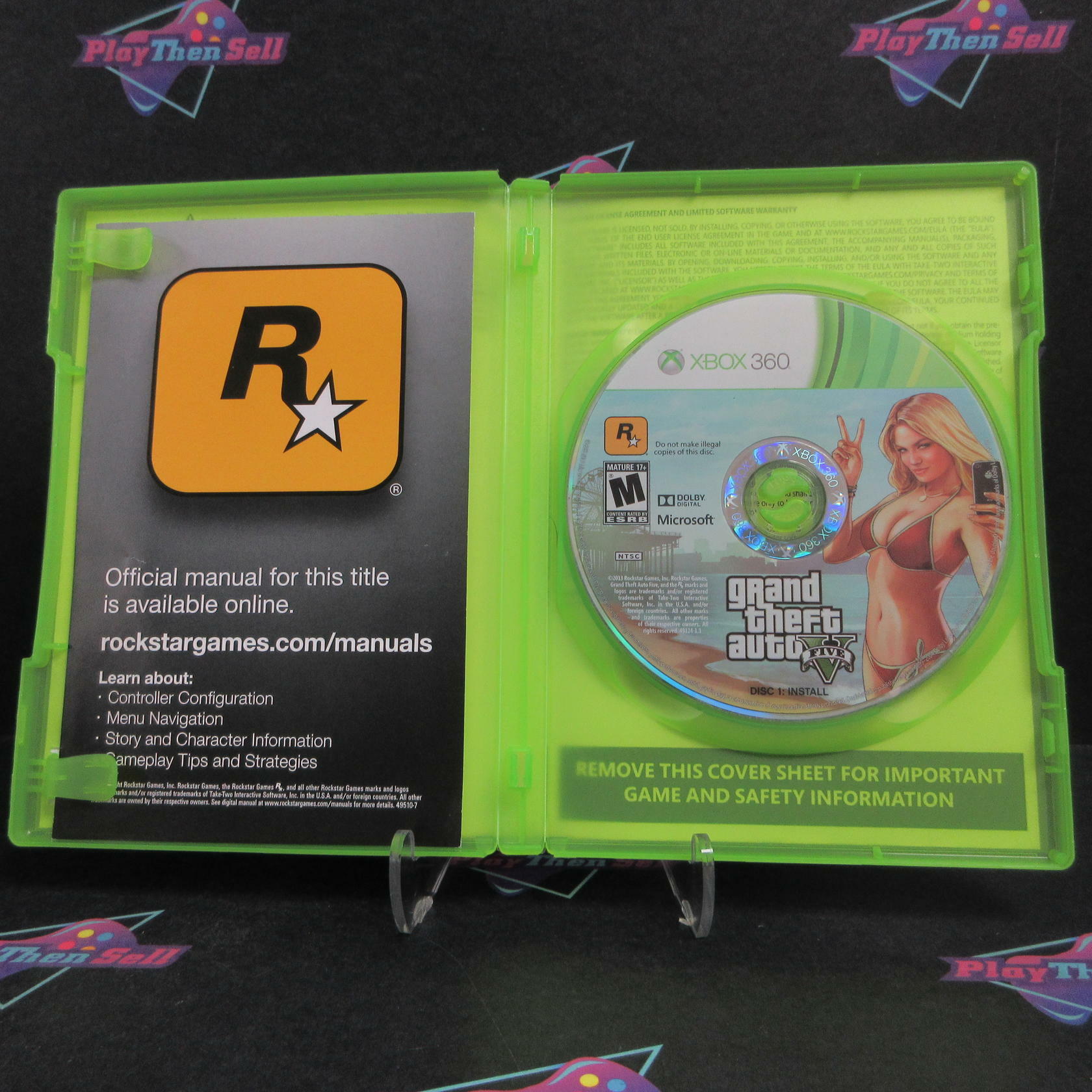 Grand Theft Auto V Best Seller Xbox 360 Complete - Very Good
