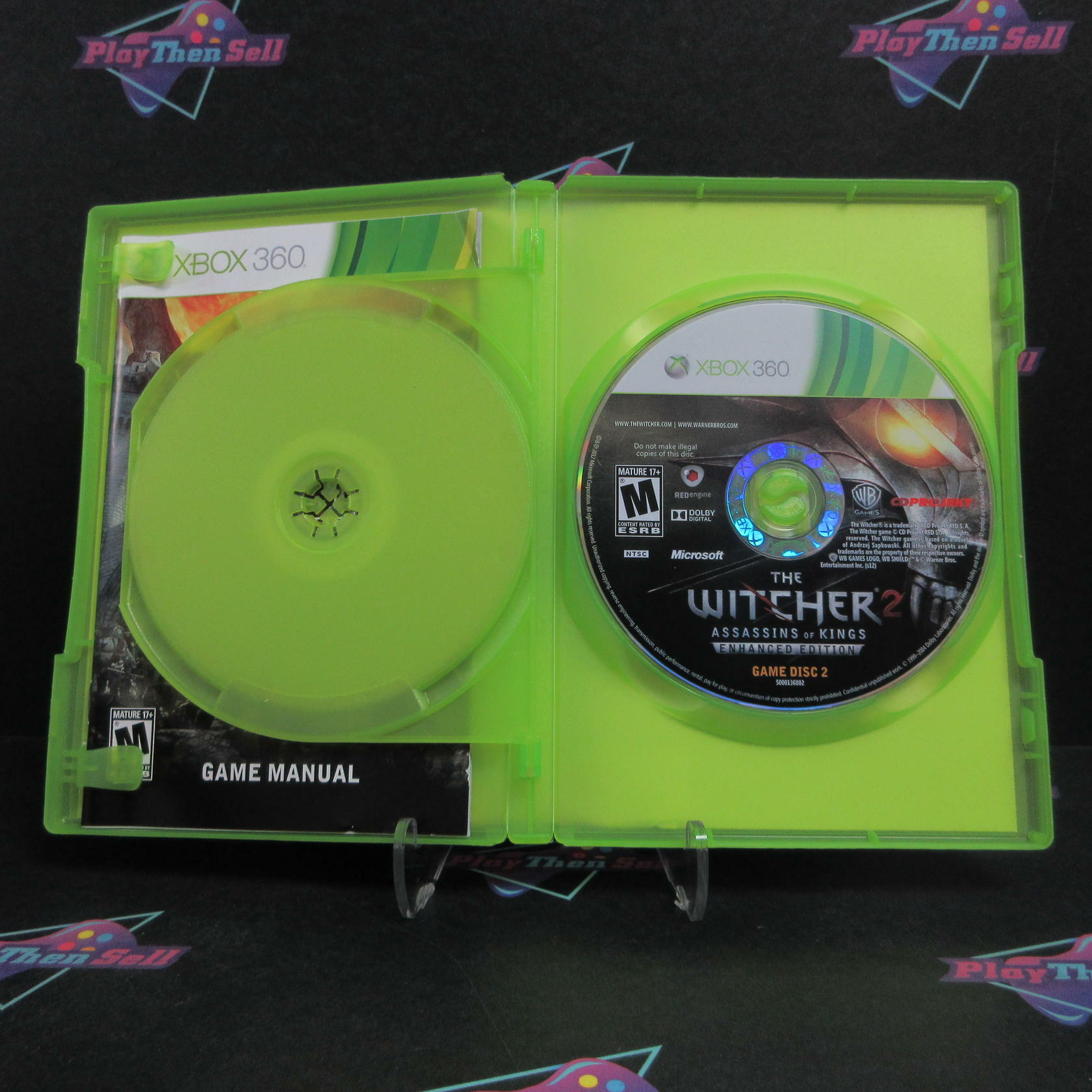 The Witcher 2 Assassins Of Kings Enhanced Edition Xbox 360 Complete - Very Good