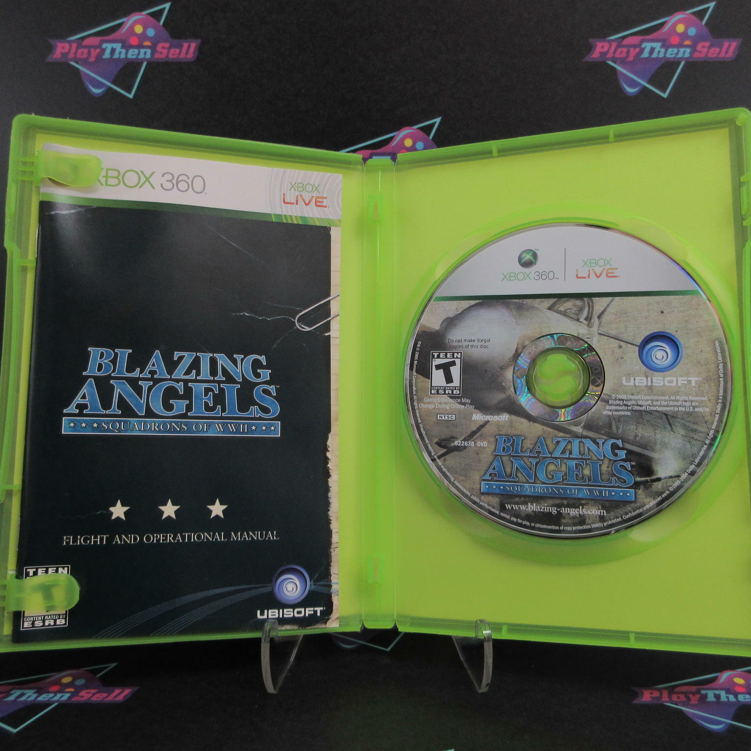 Blazing Angels Squadrons of WWII Xbox 360 Complete - Excellent