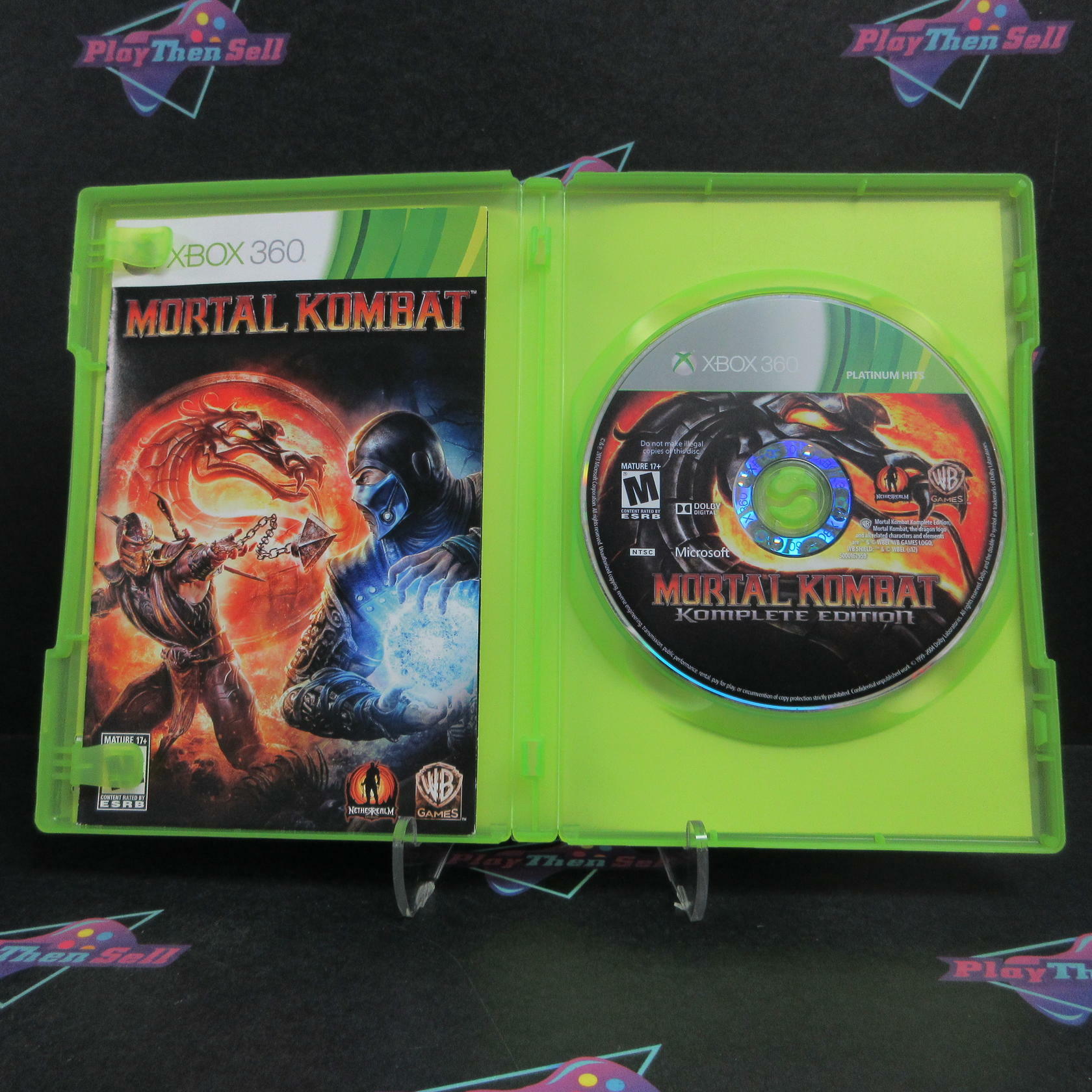 Mortal Kombat Komplete Edition Xbox 360 PH Complete - Very Good