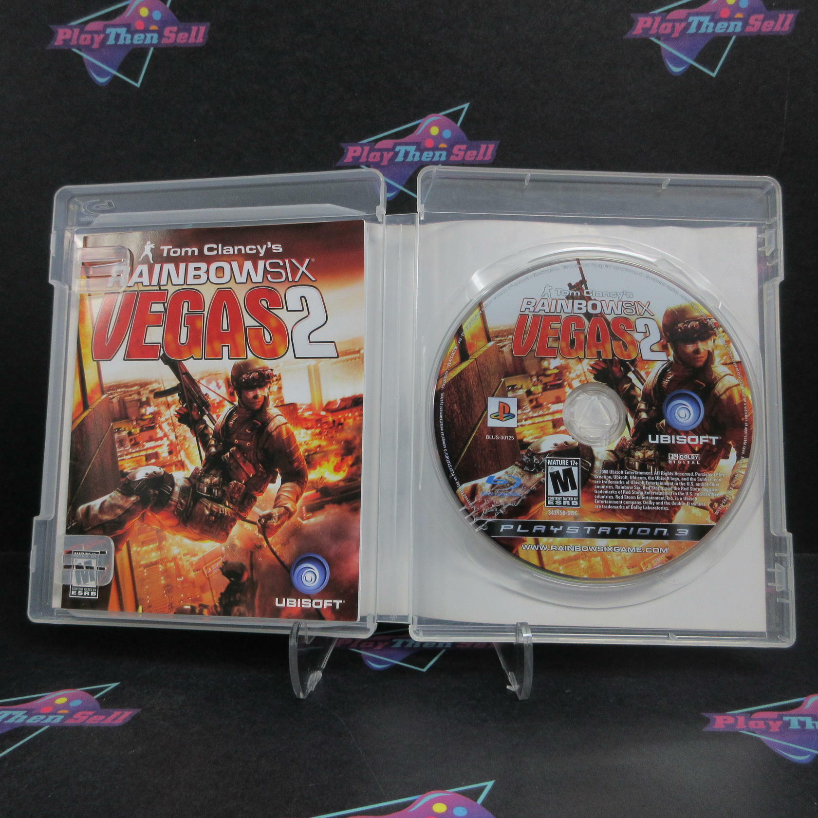 Tom Clancy's Rainbow Six Vegas 2 PS3 PlayStation 3 Complete - Very Good