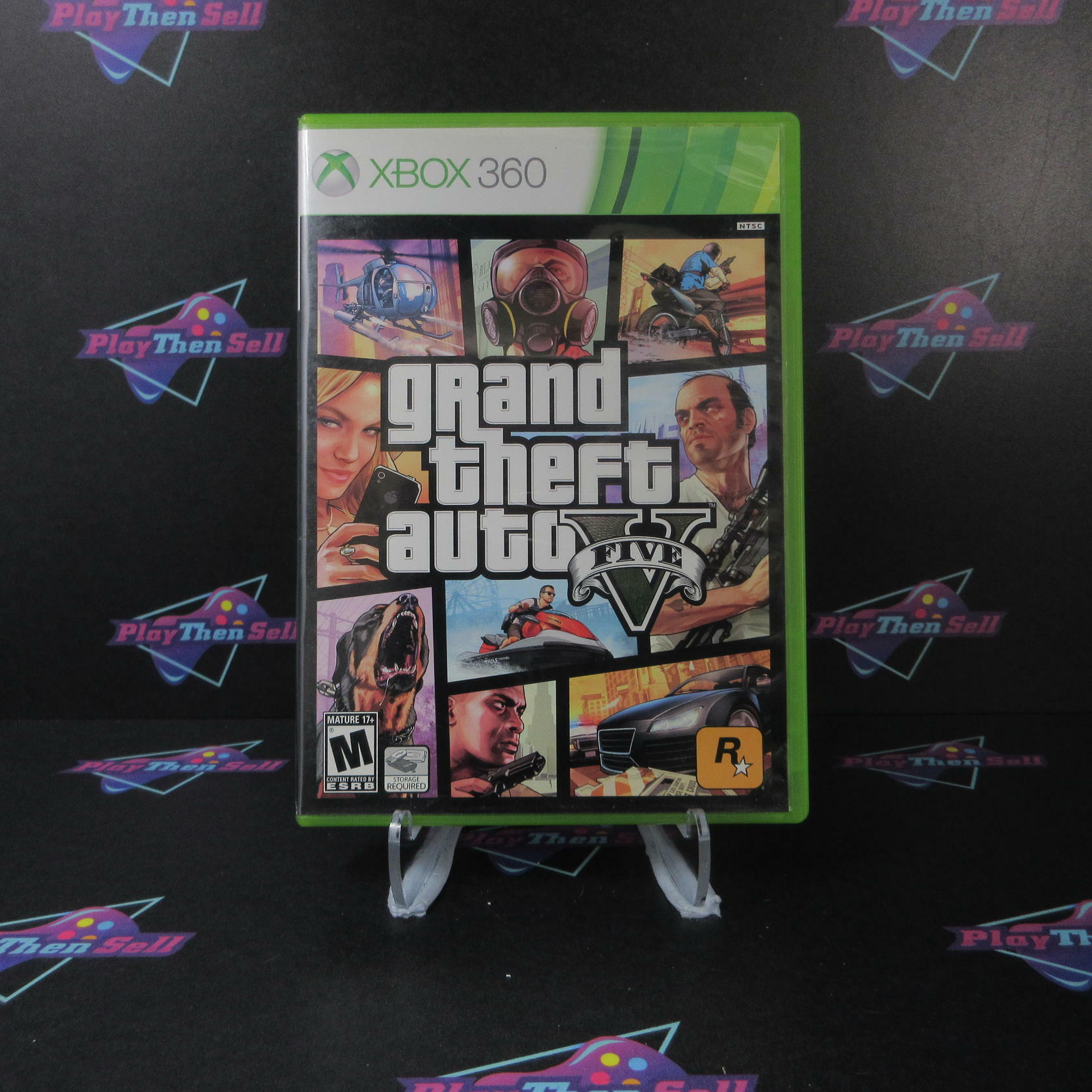 Grand Theft Auto V Xbox 360 + Map Complete - Very Good