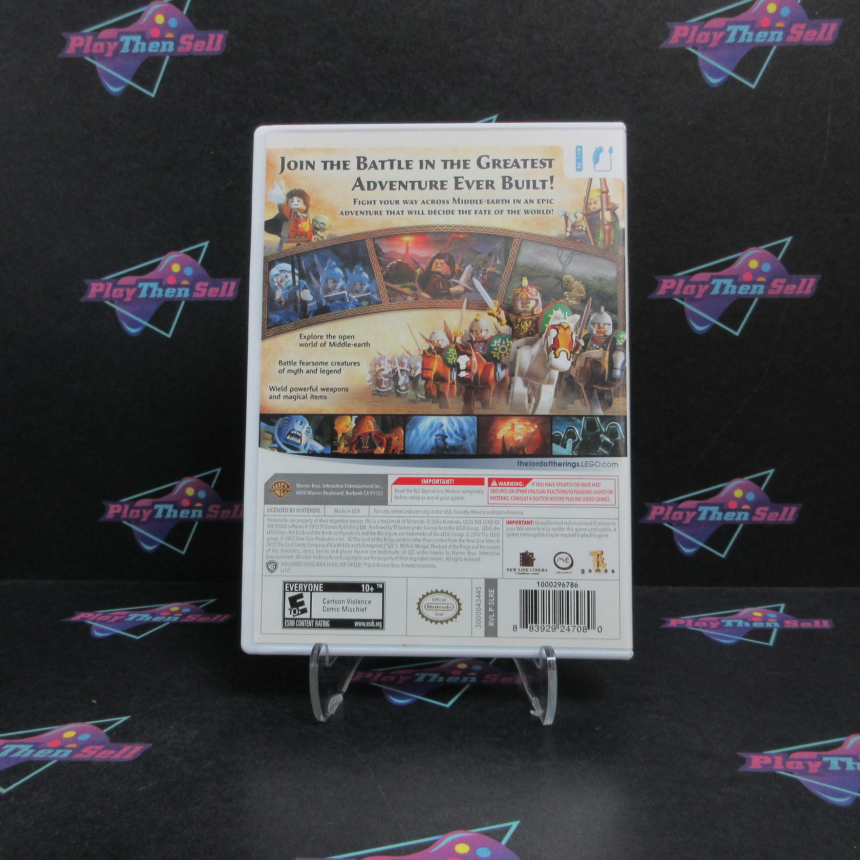 LEGO Lord of the Rings Nintendo Wii Complete - Refurbished