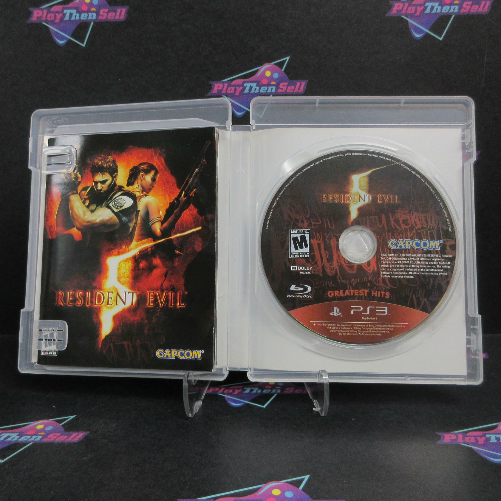Resident Evil 5 PlayStation 3 PS3 GH Complete - Very Good