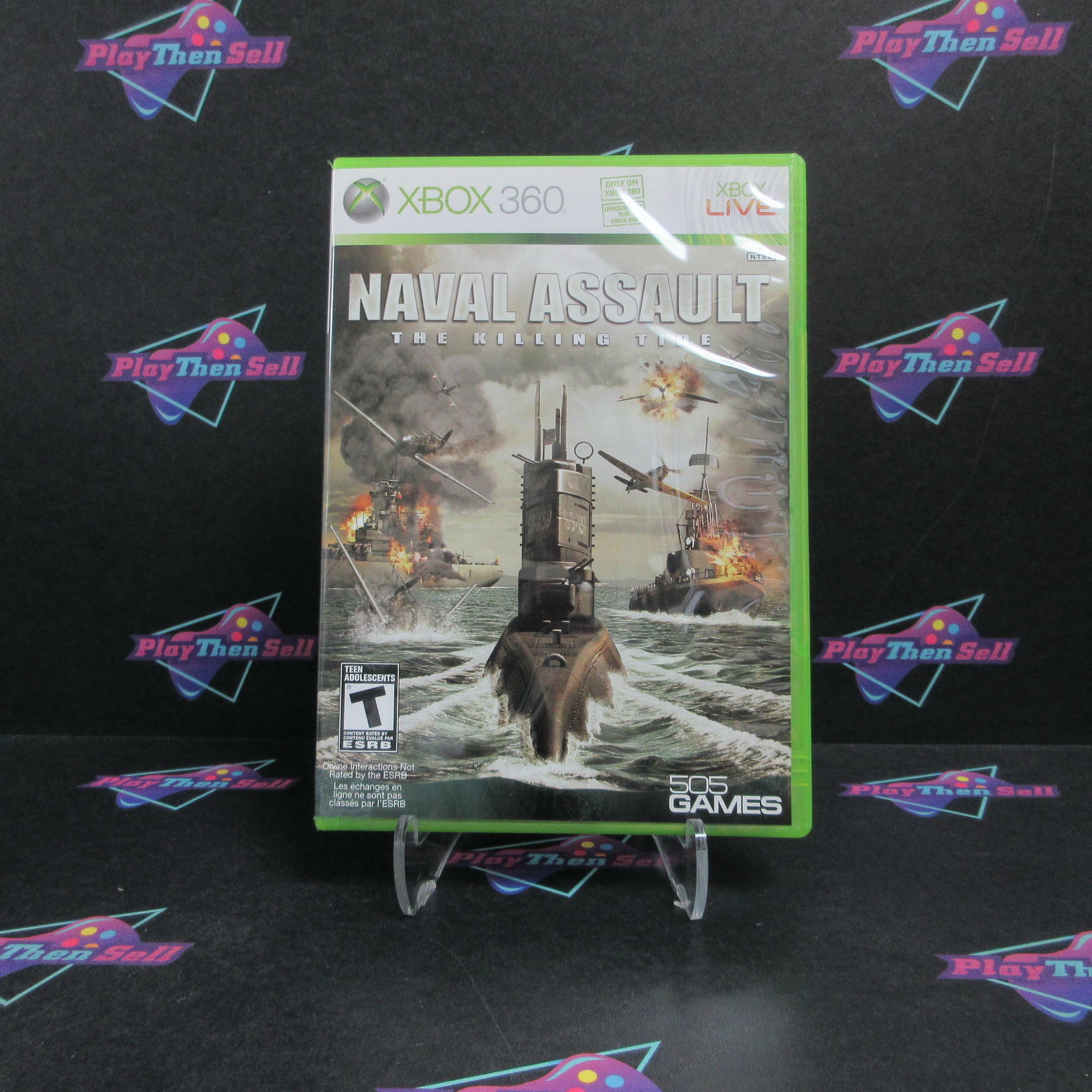 Naval Assault The Killing Tide Xbox 360 Complete - Excellent