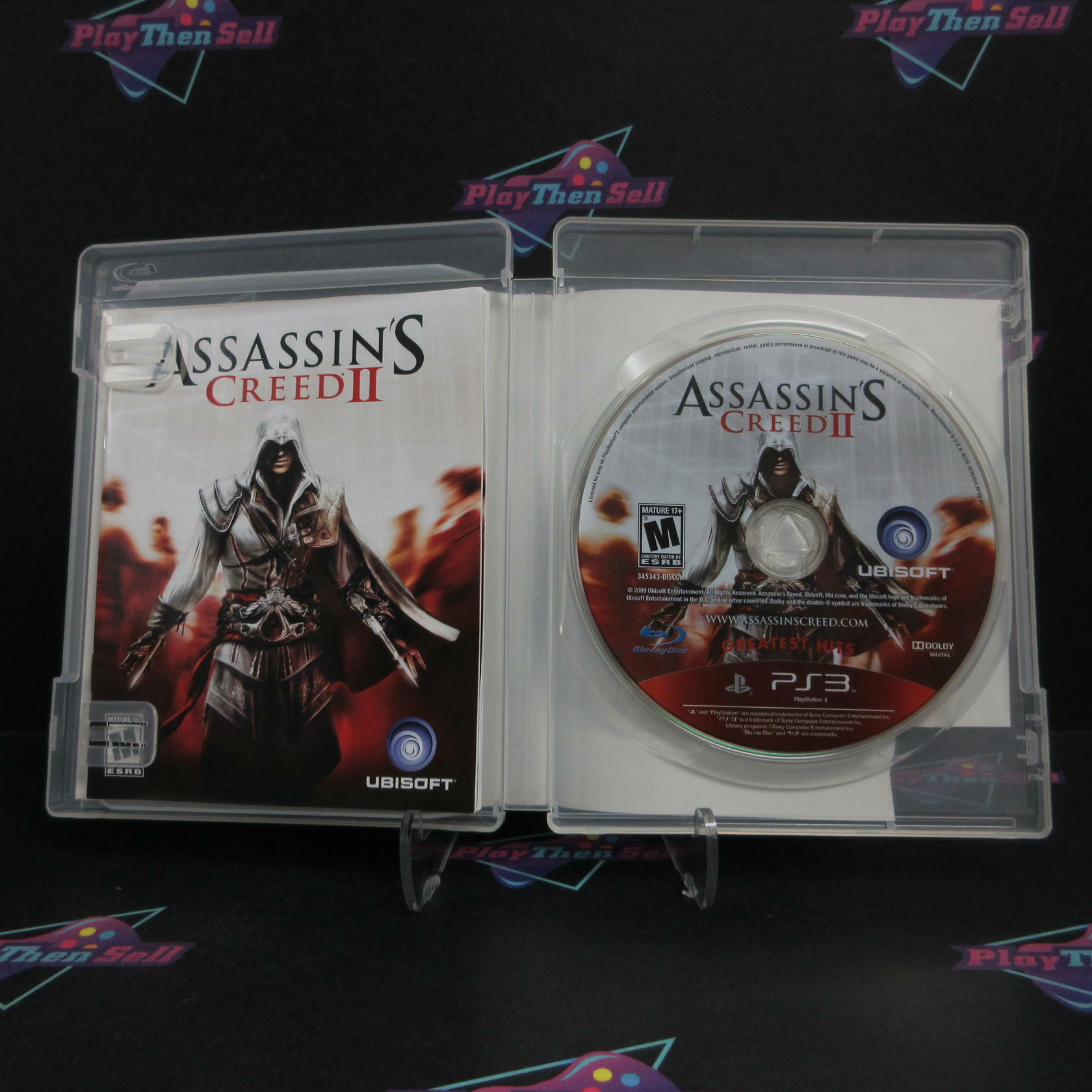 Assassin's Creed II PS3 PlayStation 3 Greatest Hits Complete - Very Good