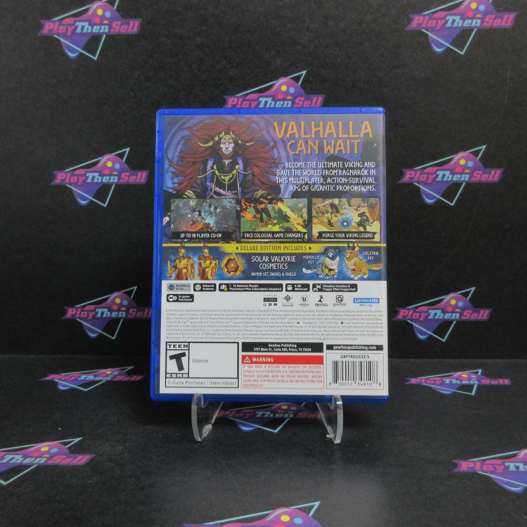 Tribes of Midgard Deluxe Edition PS5 PlayStation 5 Complete - Refurbished