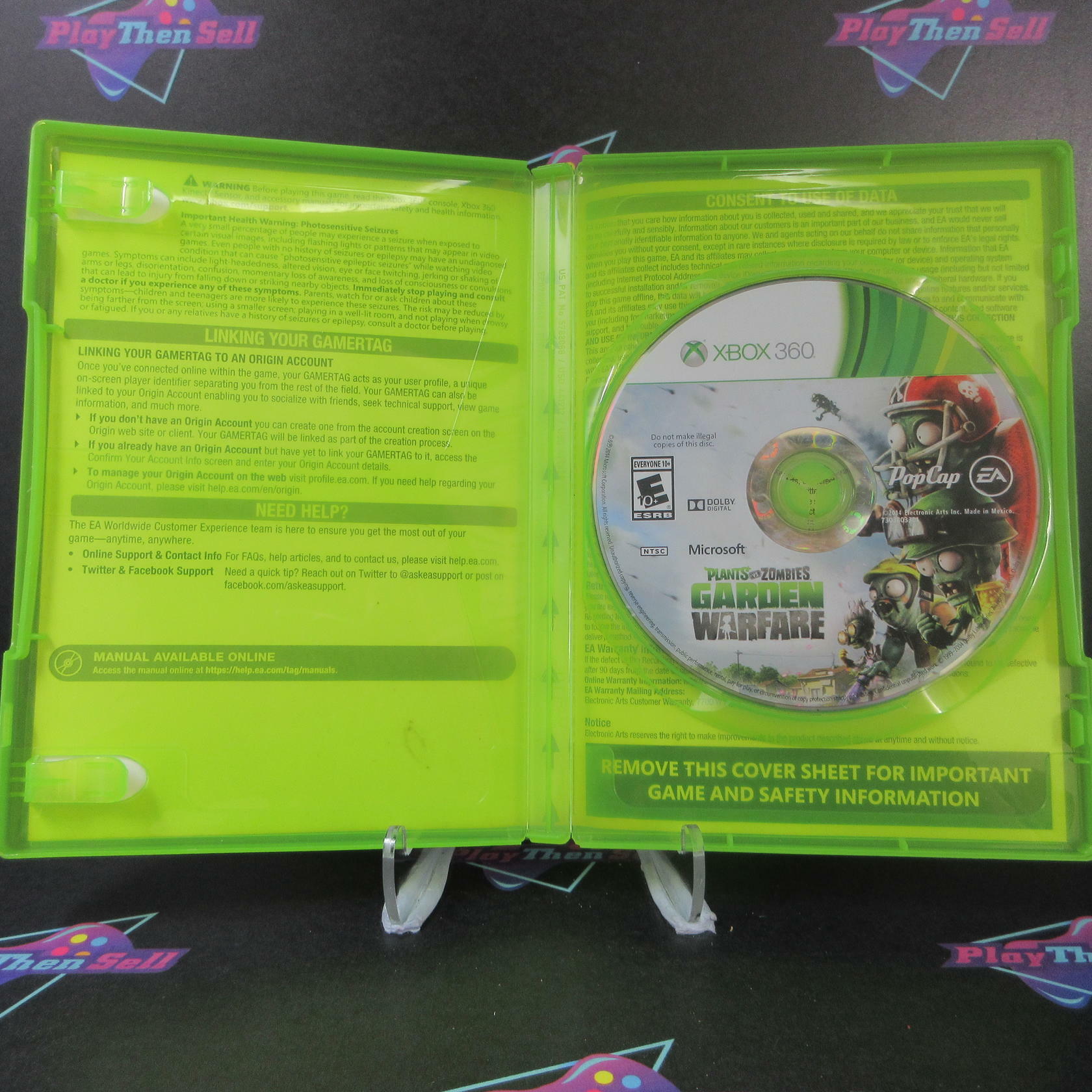 Plants vs Zombies Garden Warfare Xbox 360 Complete - Very Good