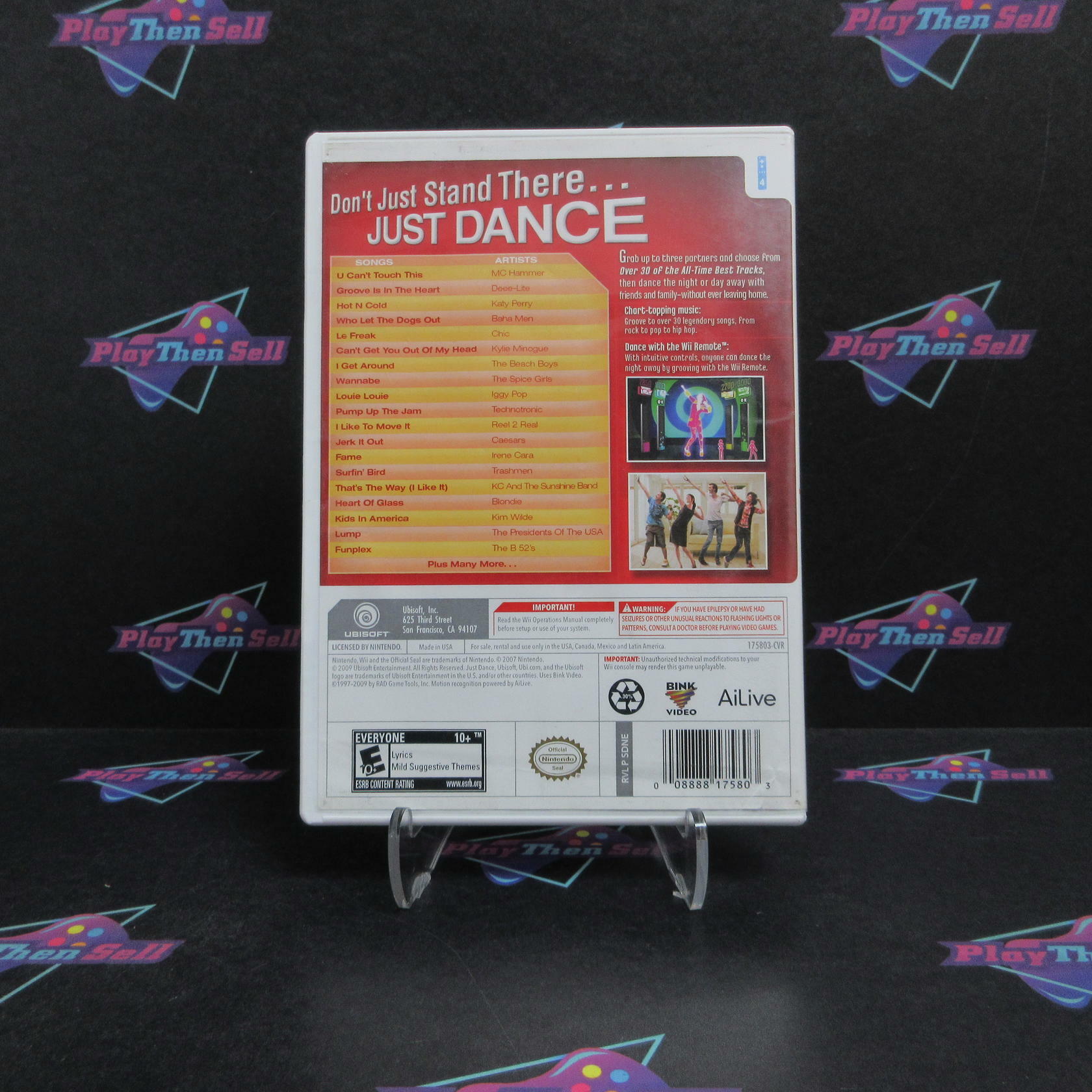 Just Dance Nintendo Wii Complete - Very Good