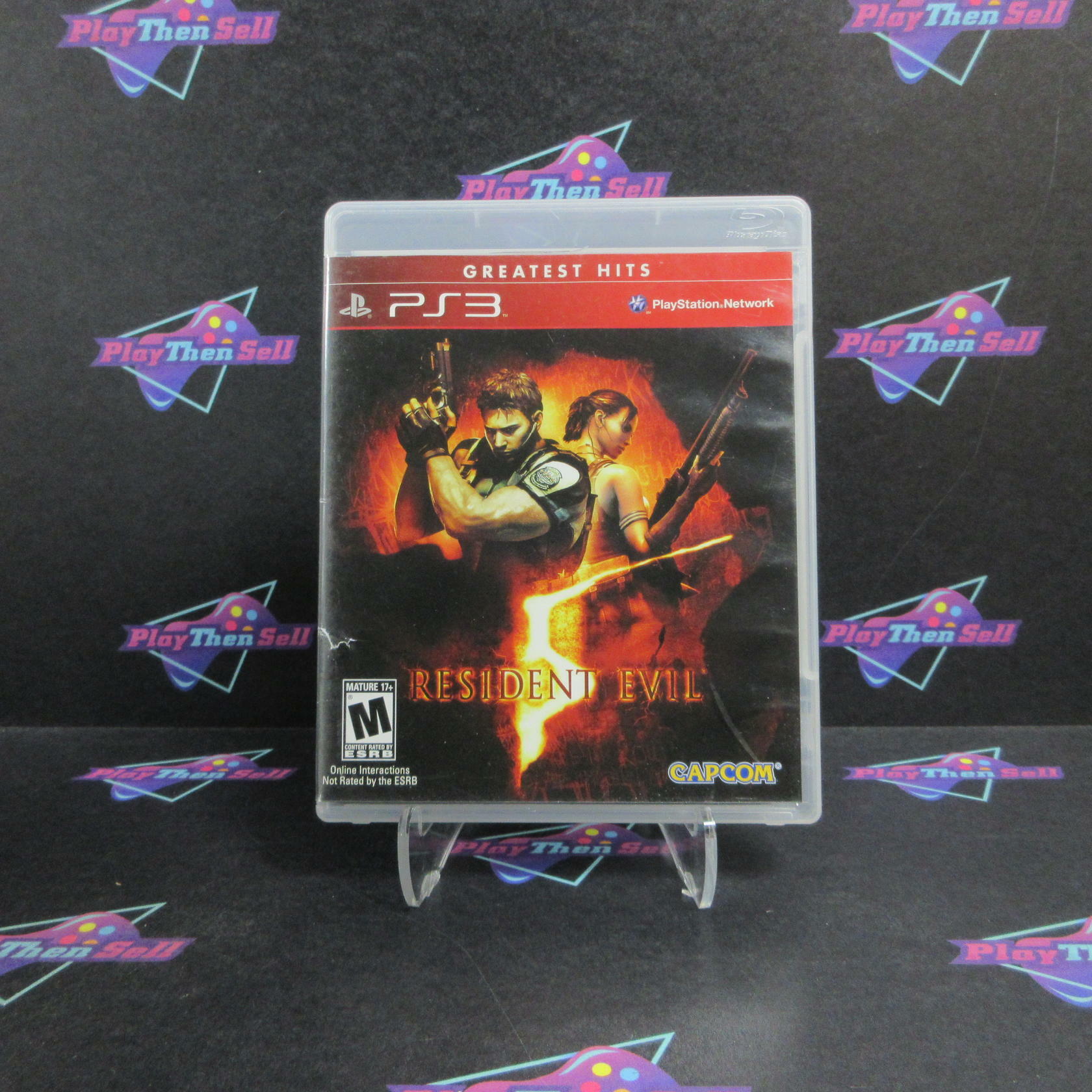 Resident Evil 5 PlayStation 3 PS3 GH Complete - Very Good