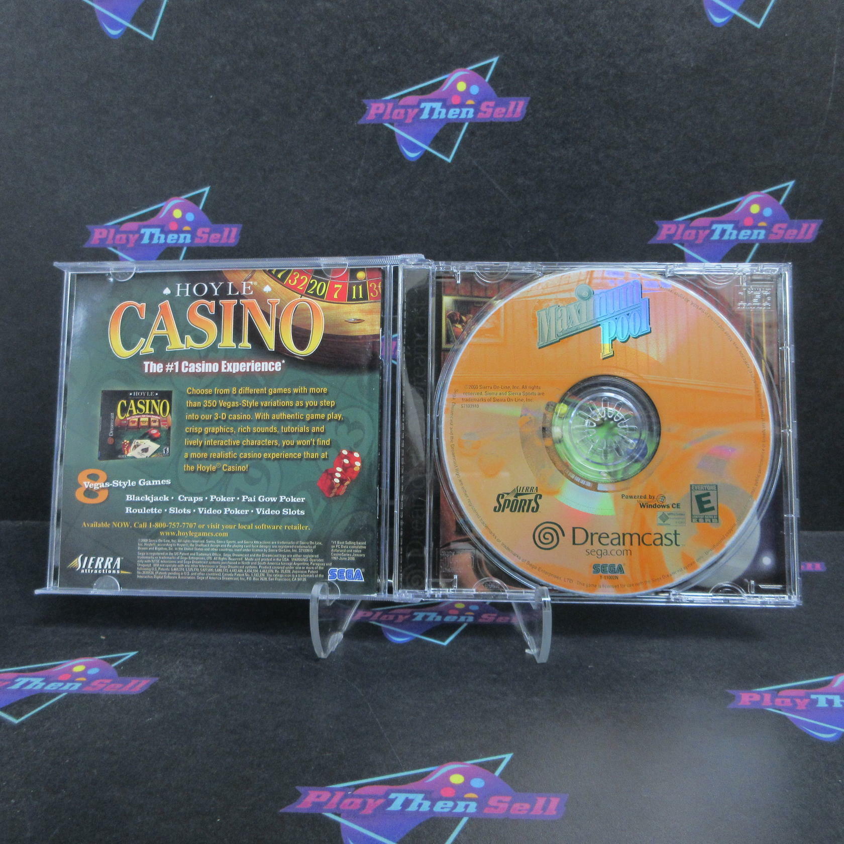 Maximum Pool Sega Dreamcast + Reg Card Complete - Excellent