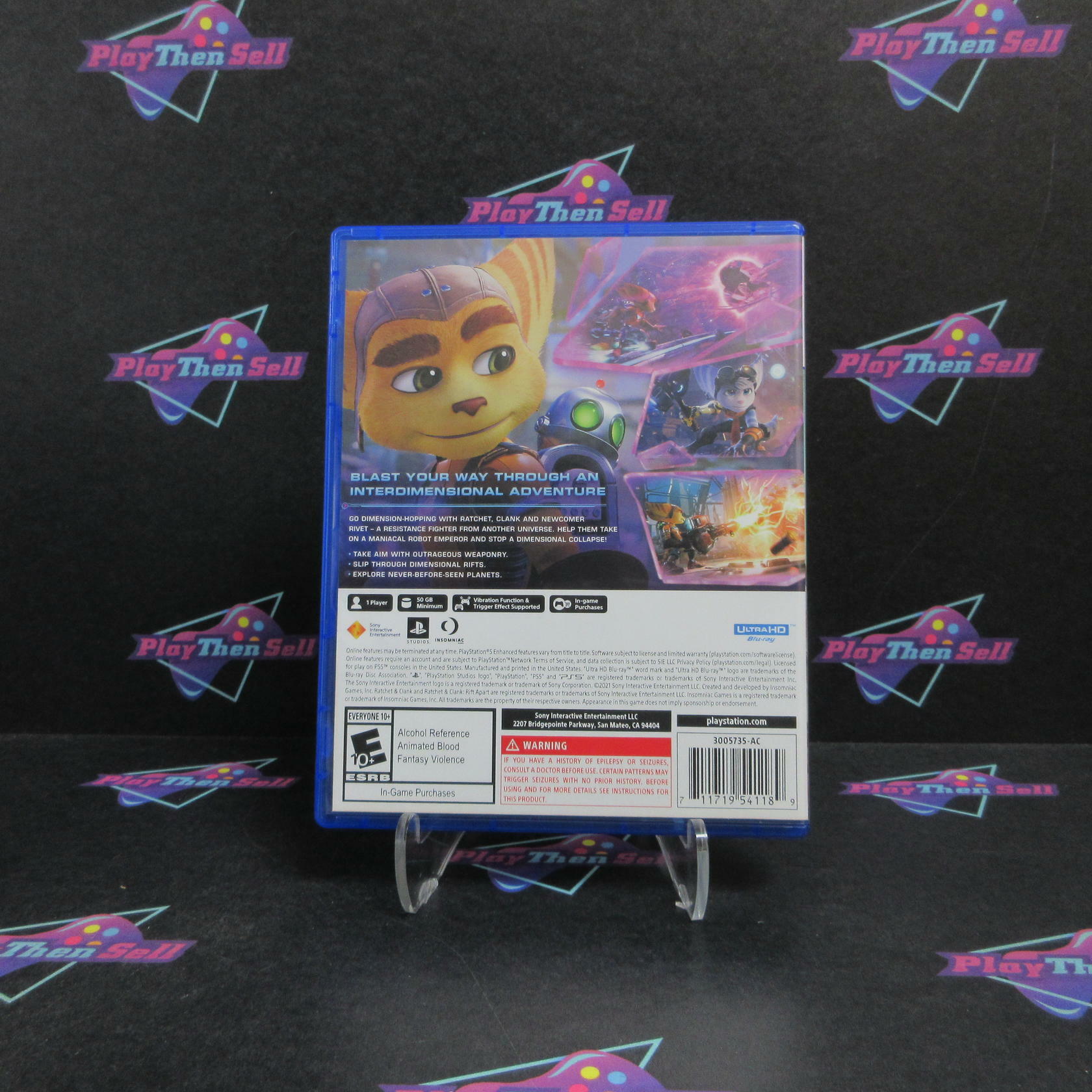 Ratchet & Clank Rift Apart PS5 PlayStation 5 Complete - Refurbished