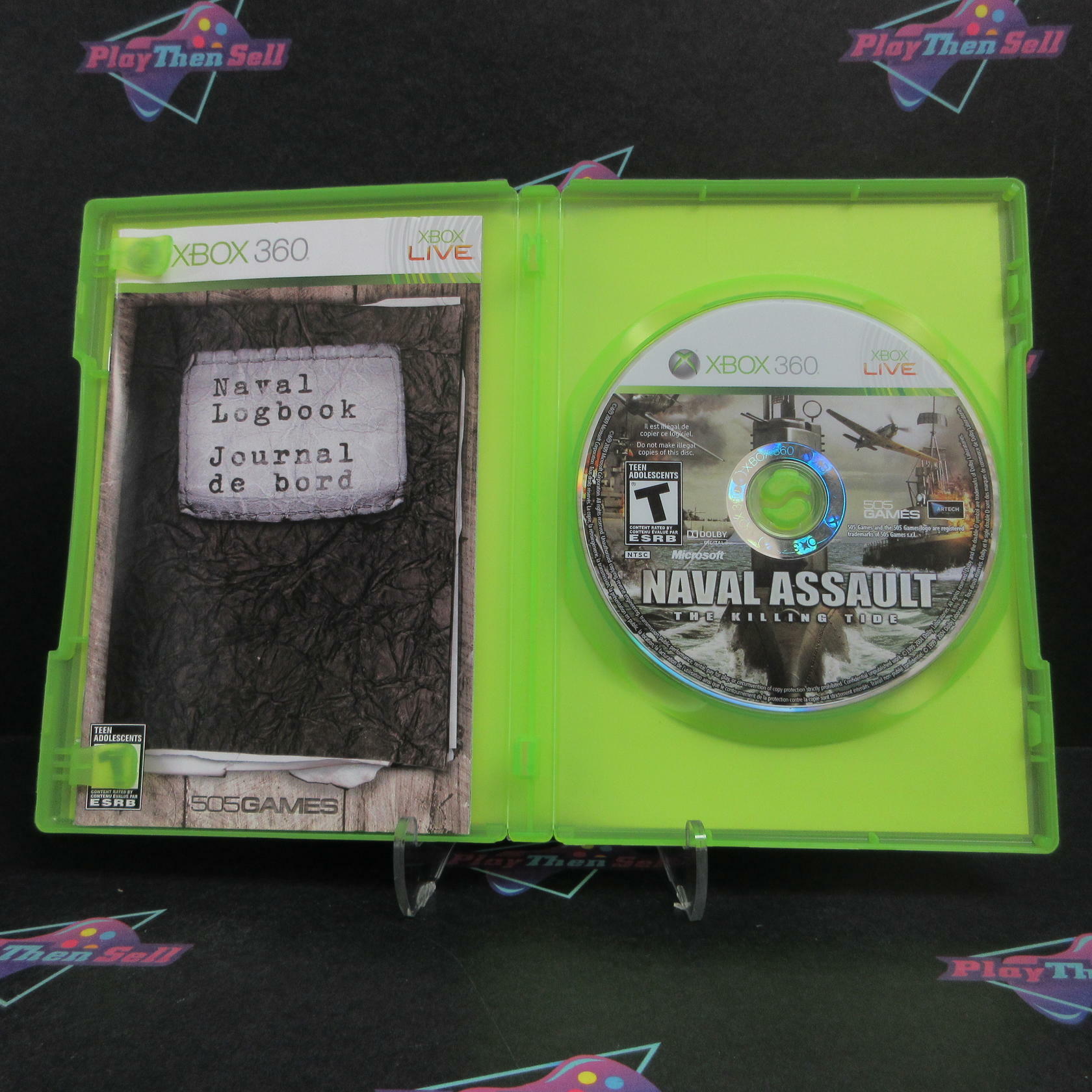 Naval Assault The Killing Tide Xbox 360 Complete - Excellent