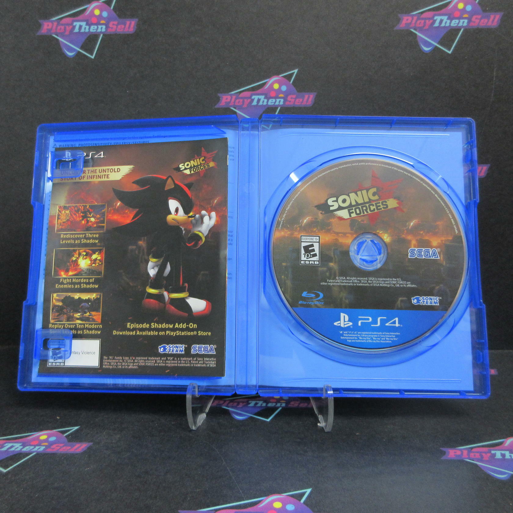 Sonic Forces Bonus Edition PS4 PlayStation 4 + Controller Skin CIB - Refurbished