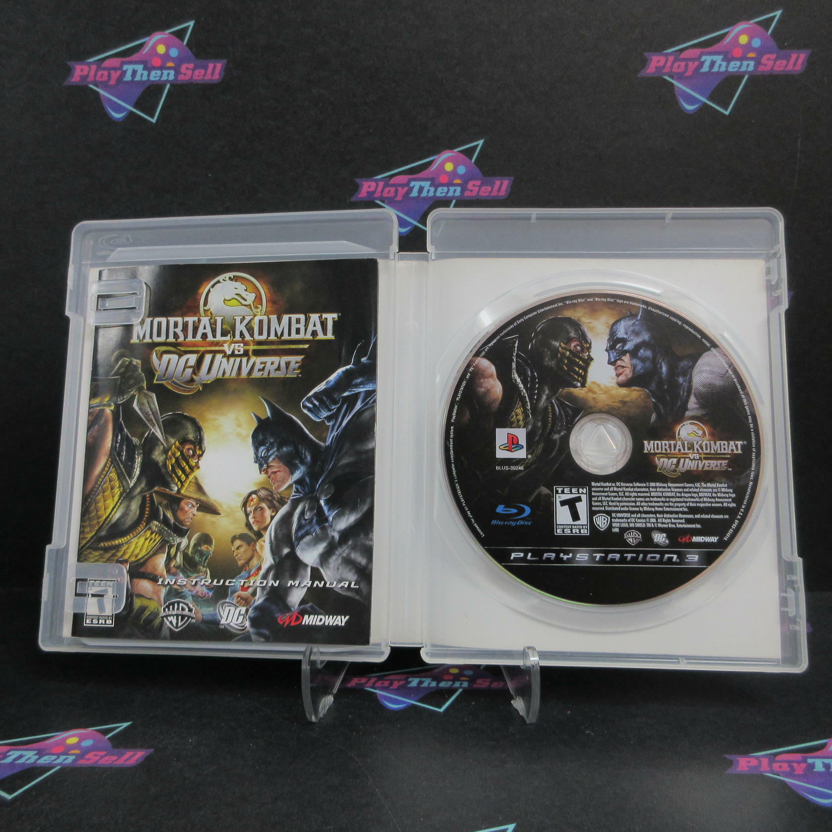 Mortal Kombat vs DC Universe PS3 PlayStation 3 Complete - Very Good