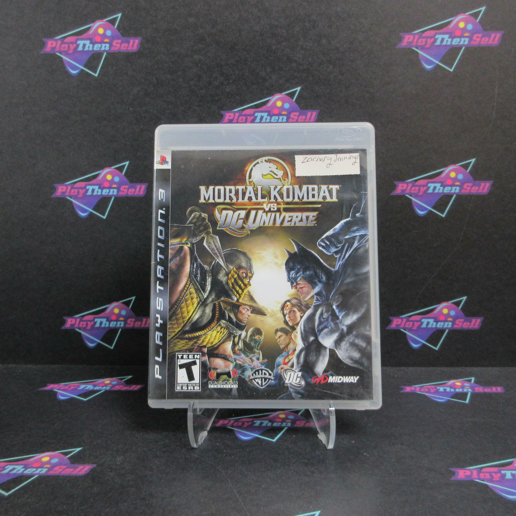 Mortal Kombat vs DC Universe PS3 PlayStation 3 Complete - Very Good