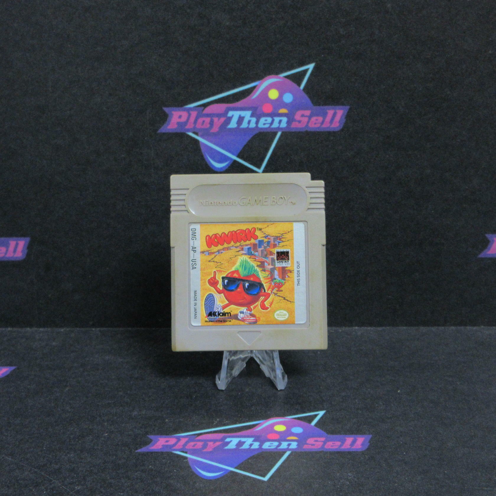 Kwirk Nintendo Game Boy Cartridge / Tested - Very Good